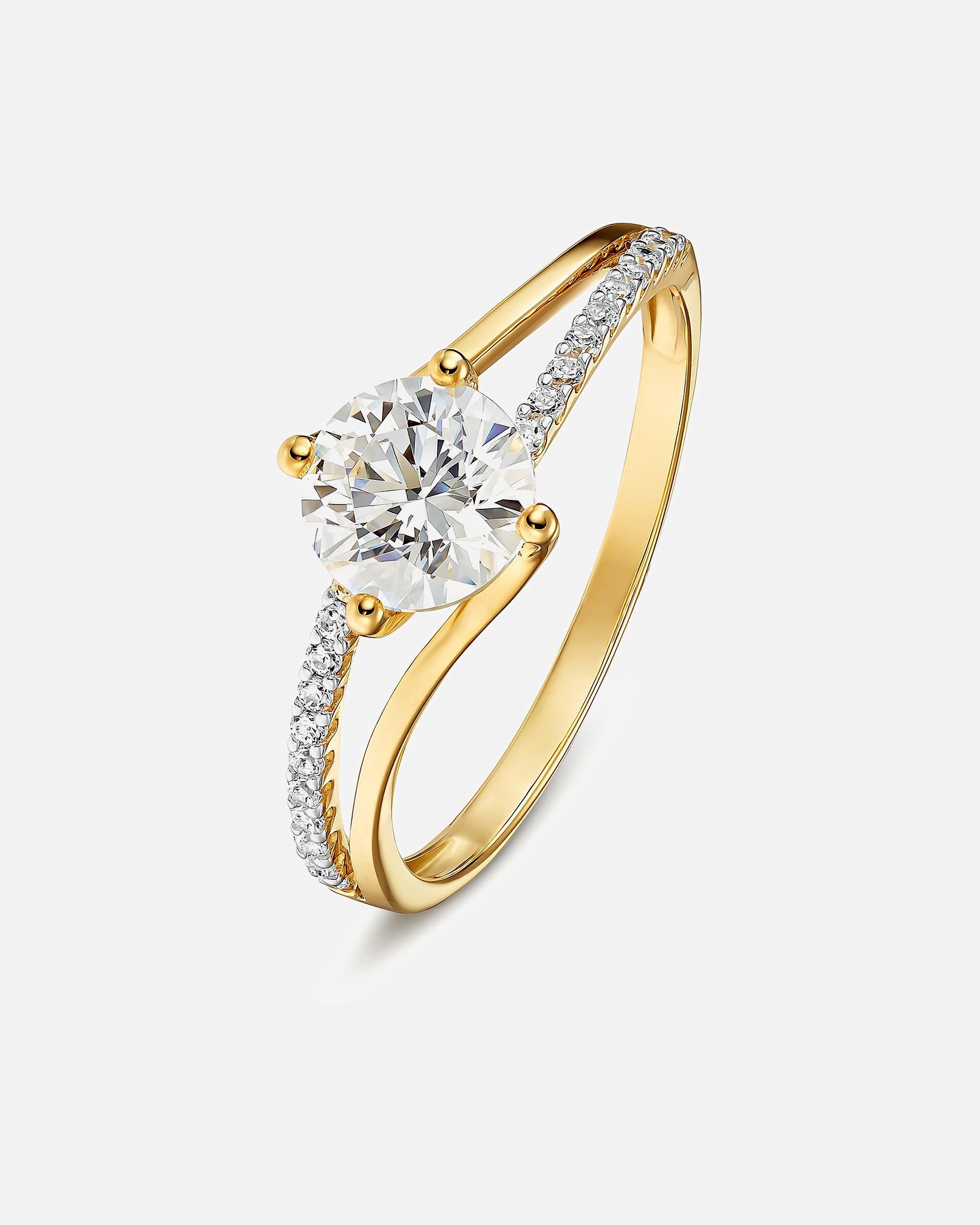 Ring für Weiblich CHRIST Damenring 375er Gelbgold 50