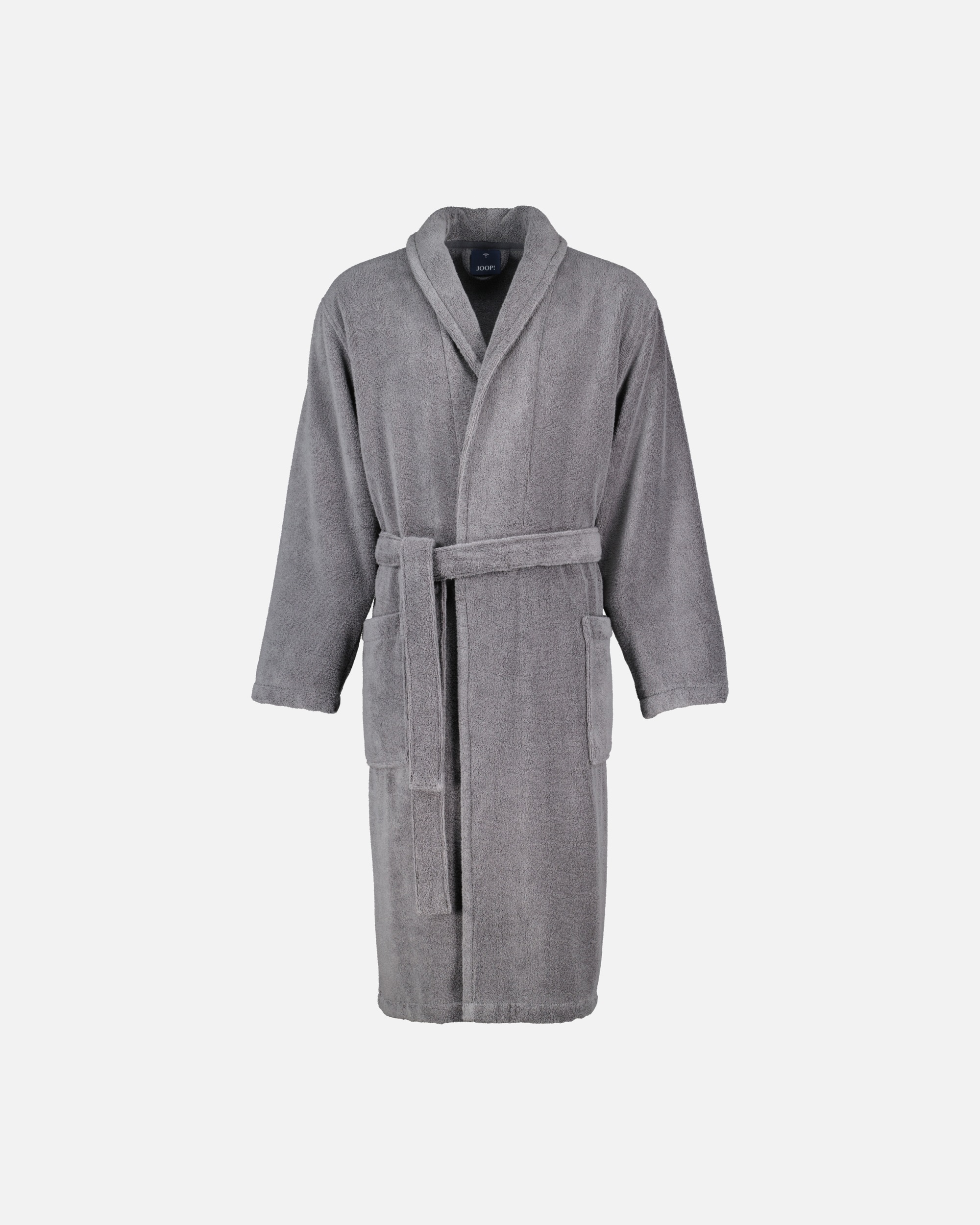 Bademantel für Männlich JOOP! Bademäntel Herren Schalkragen 1651 anthrazit - 767 M
