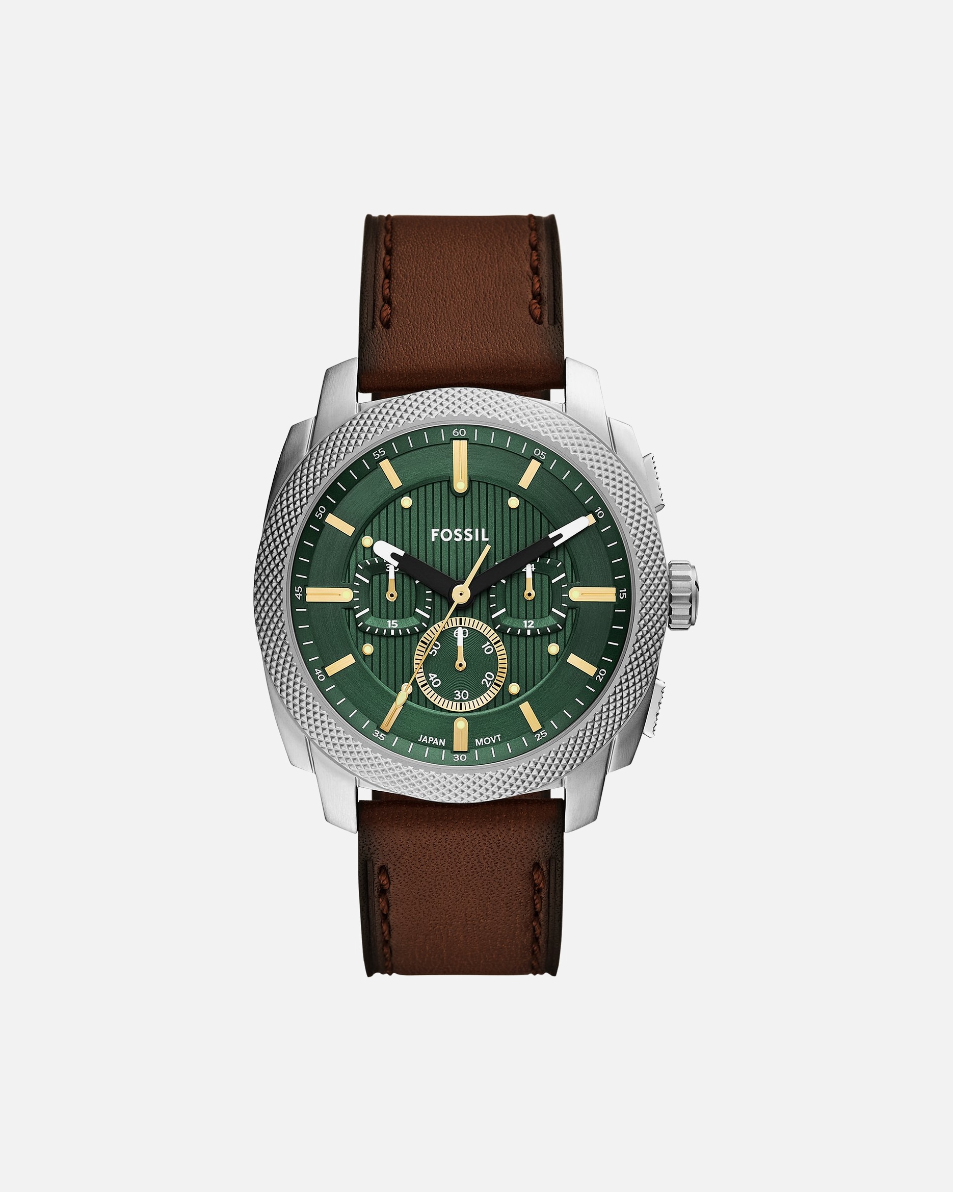 Uhr für Männlich Fossil Chronograph Edelstahl One Size
