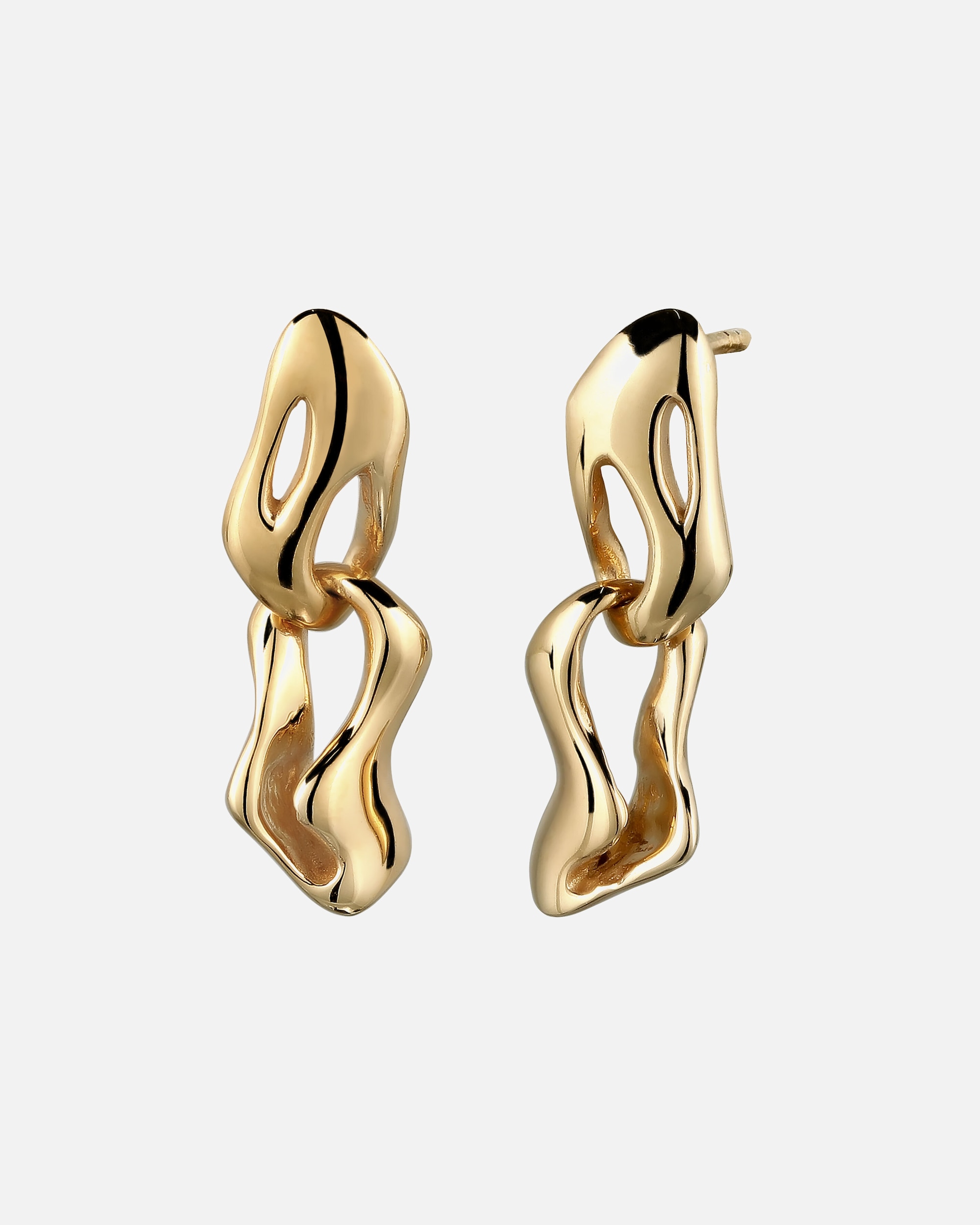 Ohrringe für Weiblich Elli Ohrstecker 925 Sterling Silber für Partys goldfarben
