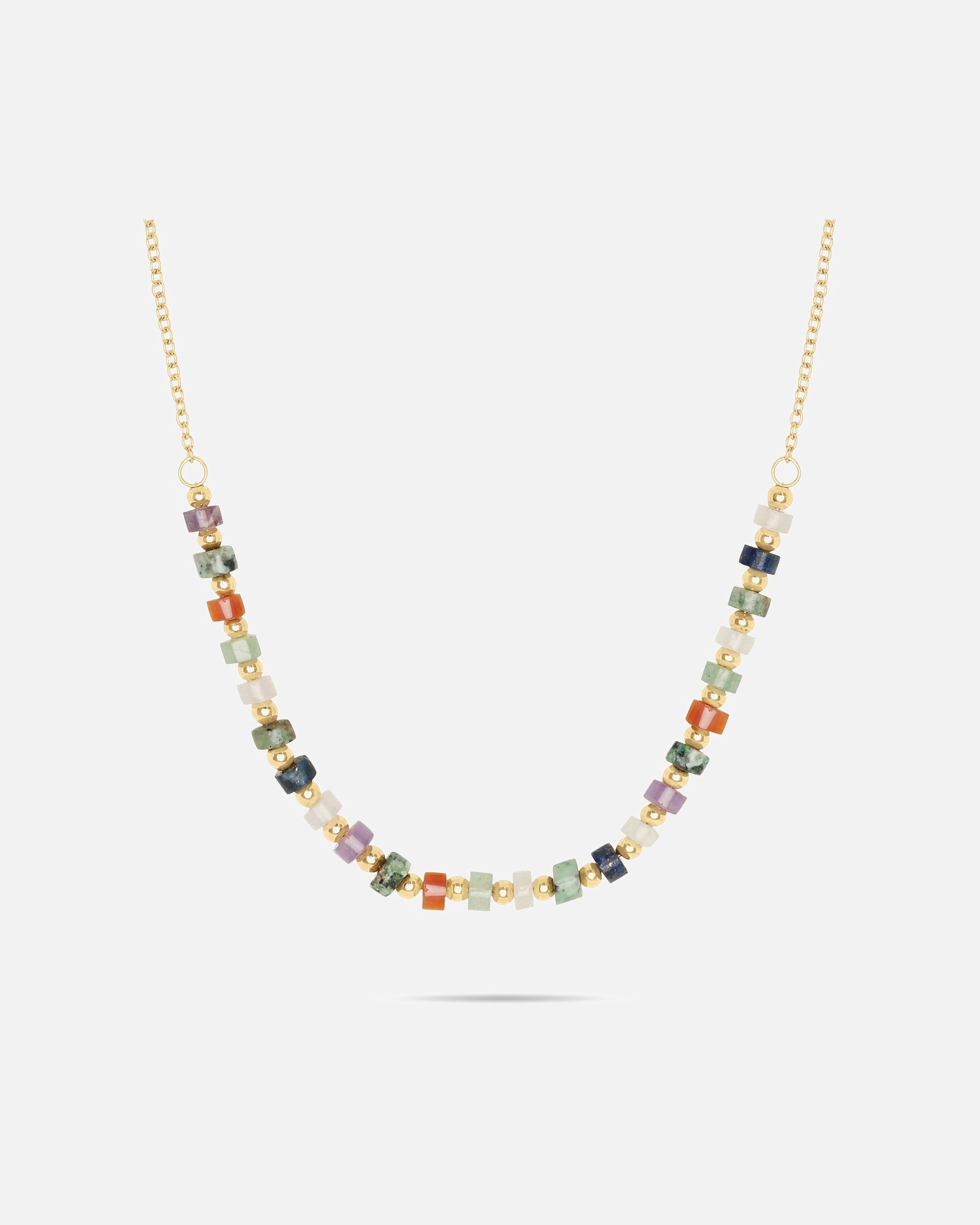 Kette für Weiblich s.Oliver Kette Edelstahl, Farbstein One Size