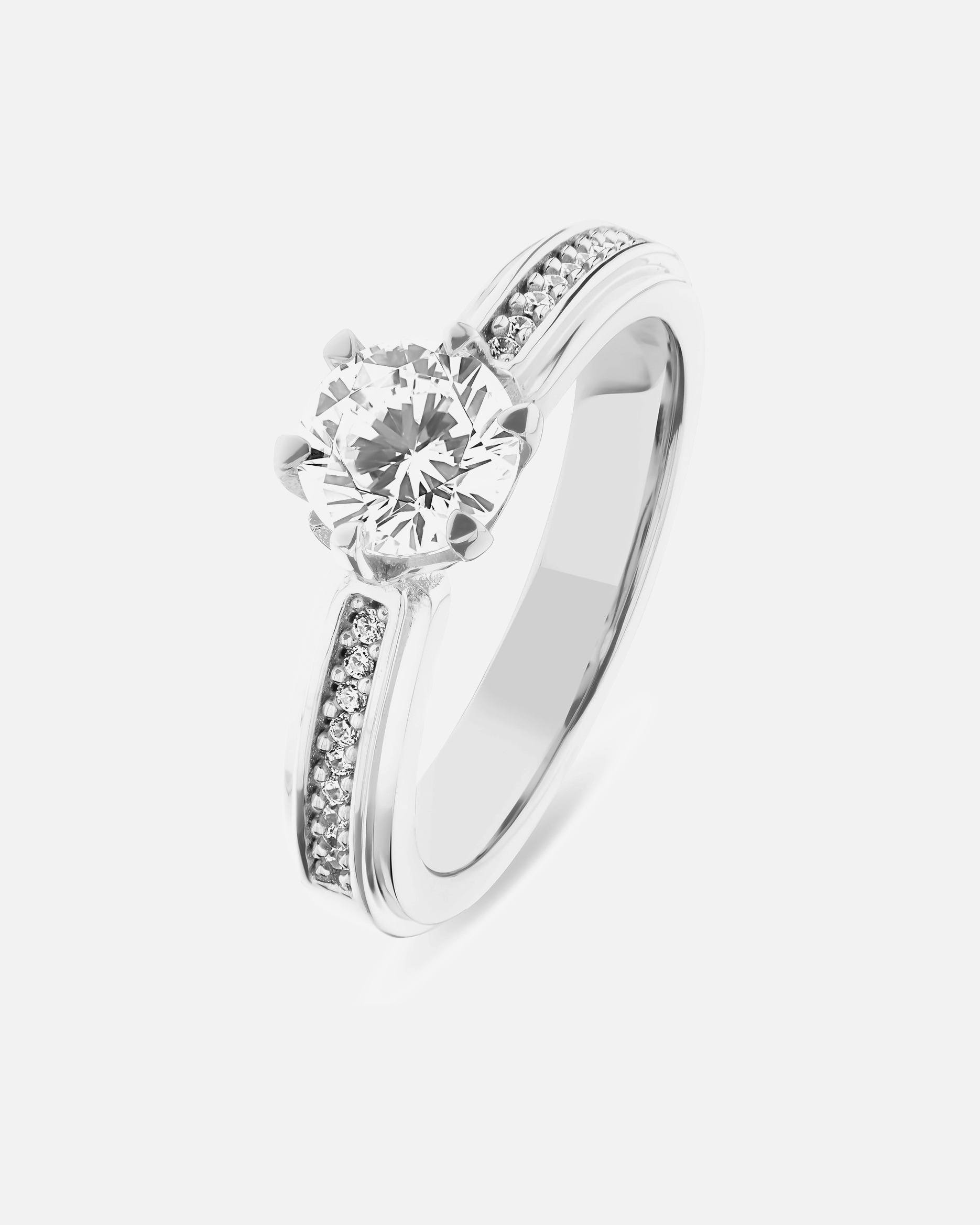 Ring für Weiblich Jette Damenring 925er Silber 51