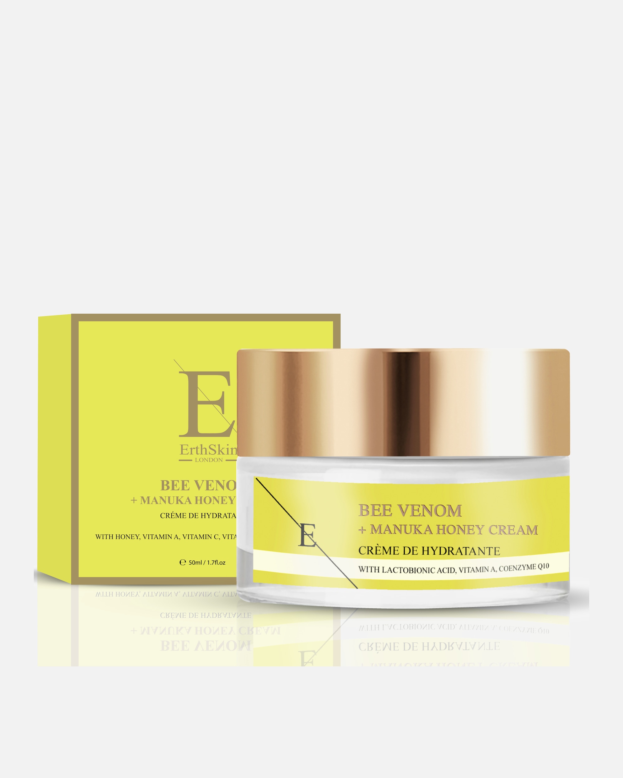 Gesichtscreme für Weiblich ErthSkin London Bienengift + Manuka-Honig-Creme 1 Stück