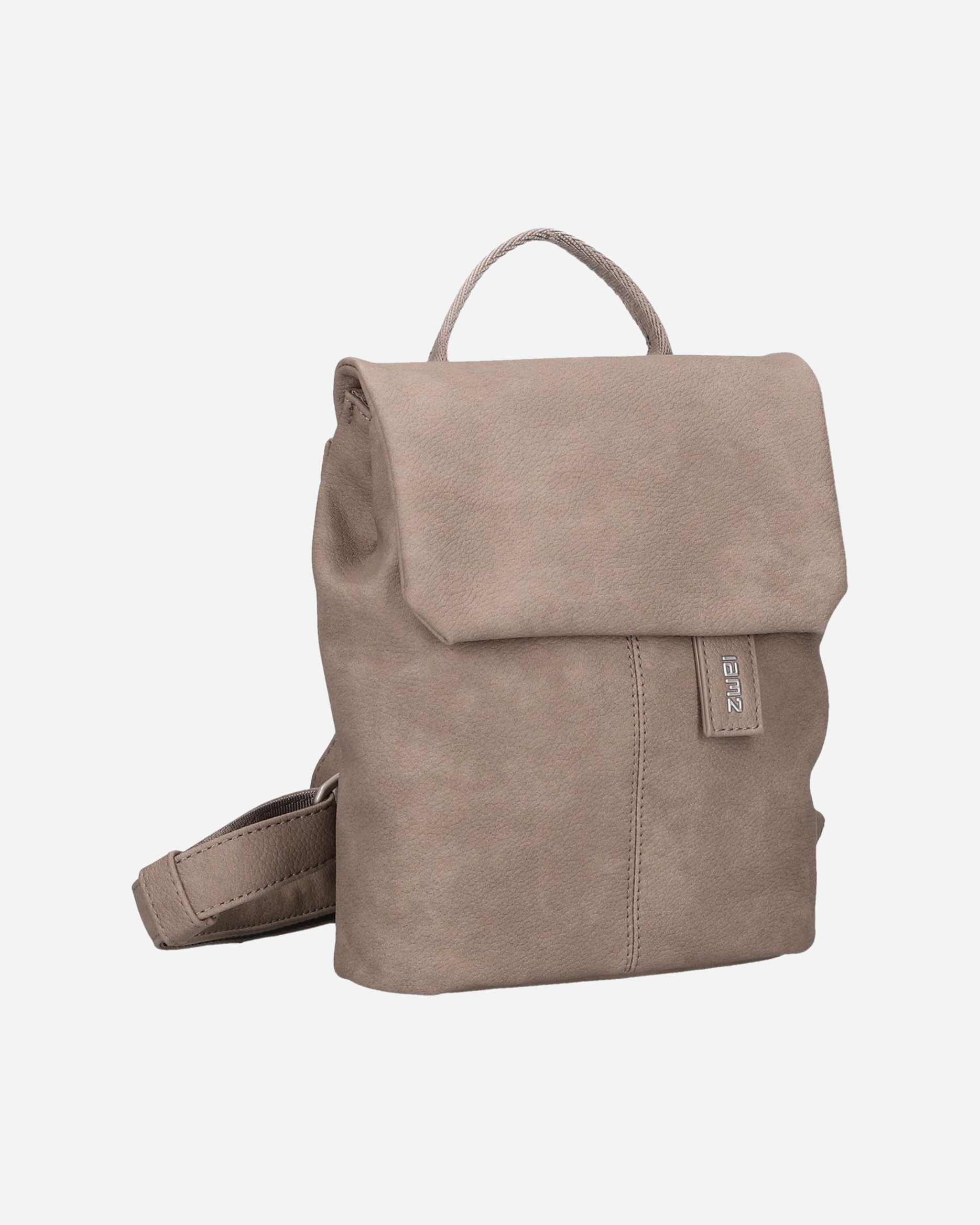 Rucksack für Weiblich ZWEI Rucksack Mademoiselle MR45 M nubuk cappuccino