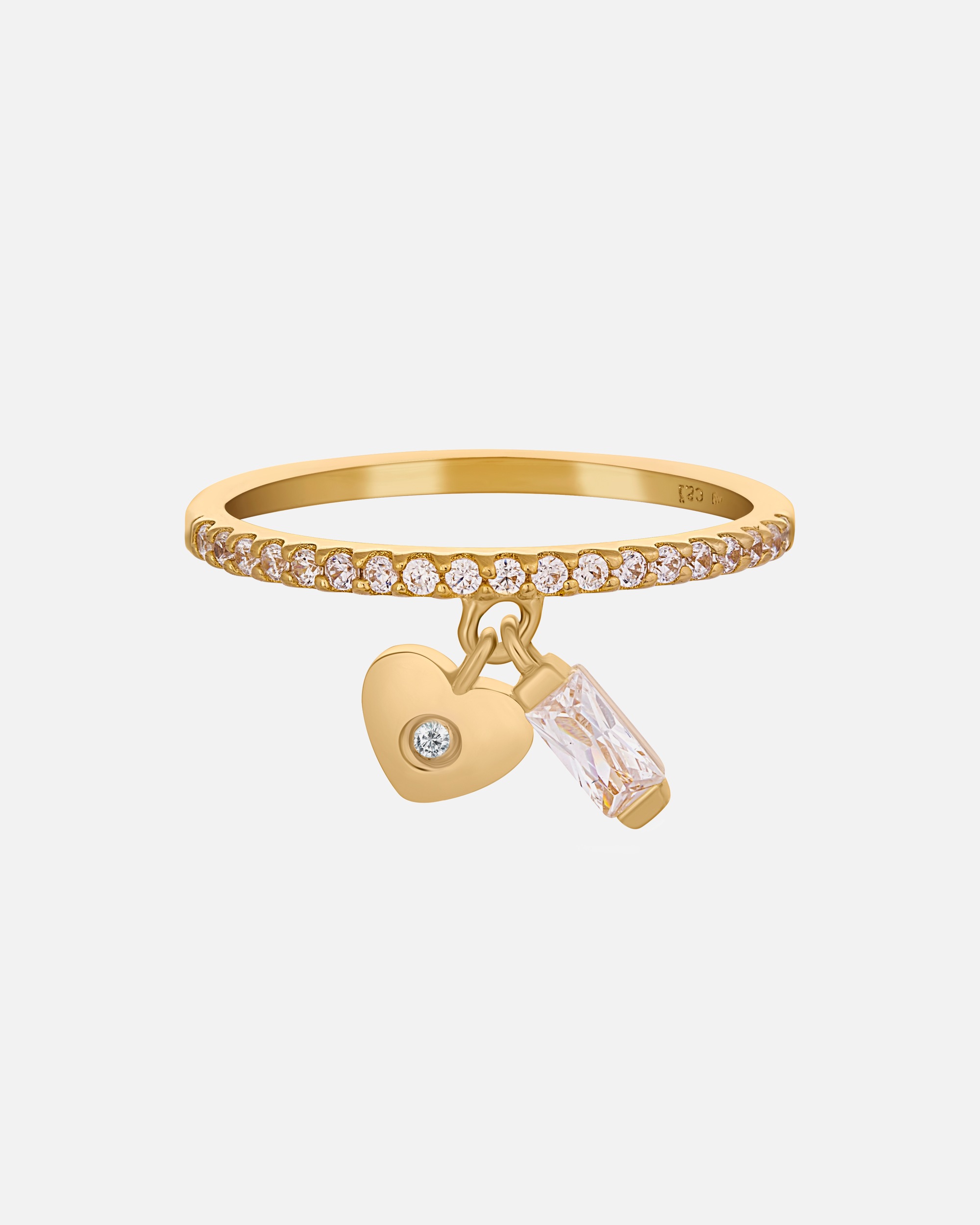 Ring für Weiblich caï Ring 925/- Sterling Silber Zirkonia 048 (15,3)