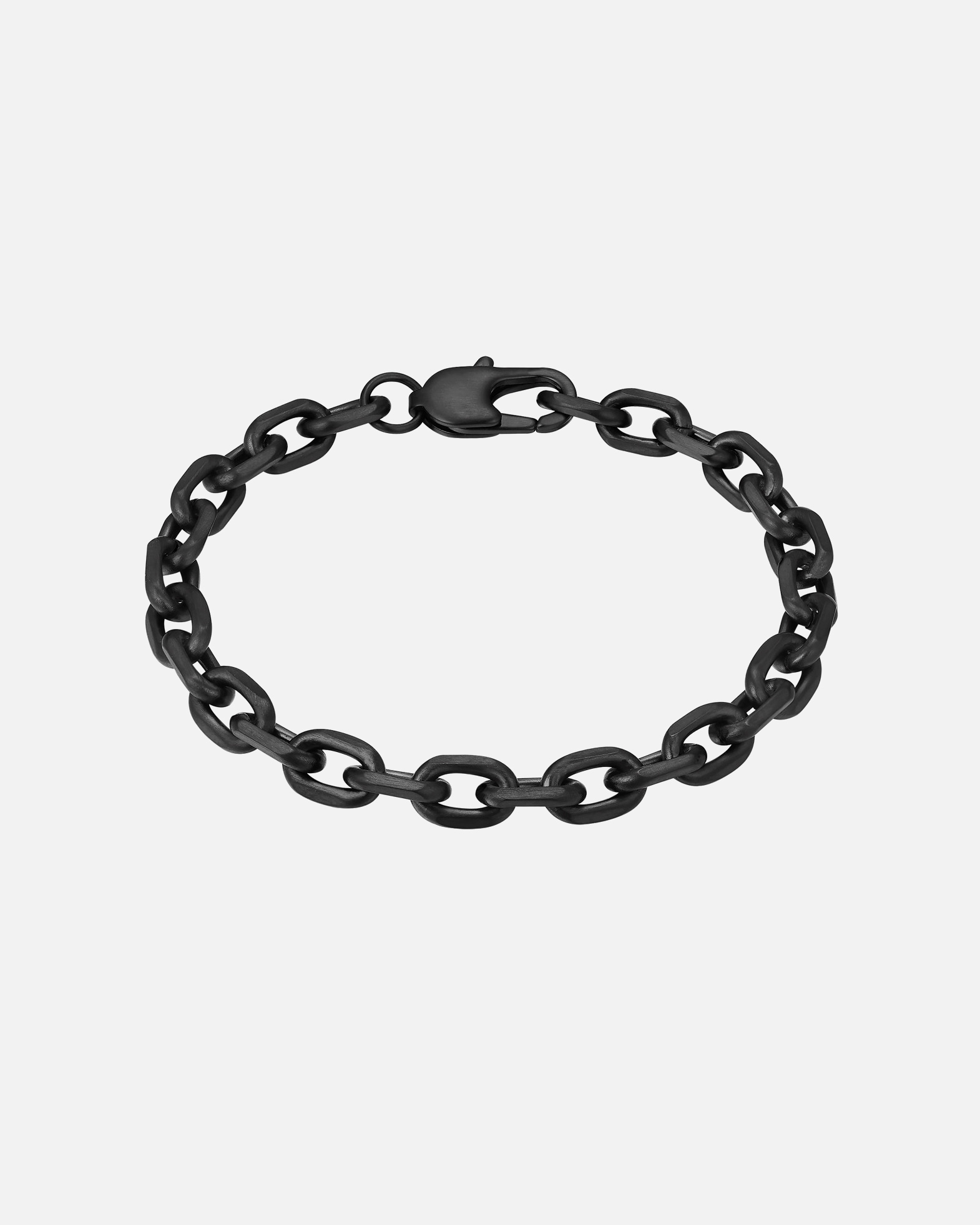 Armband für Männlich True Rebels Armband aus Edelstahl in Schwarz 1 Stück