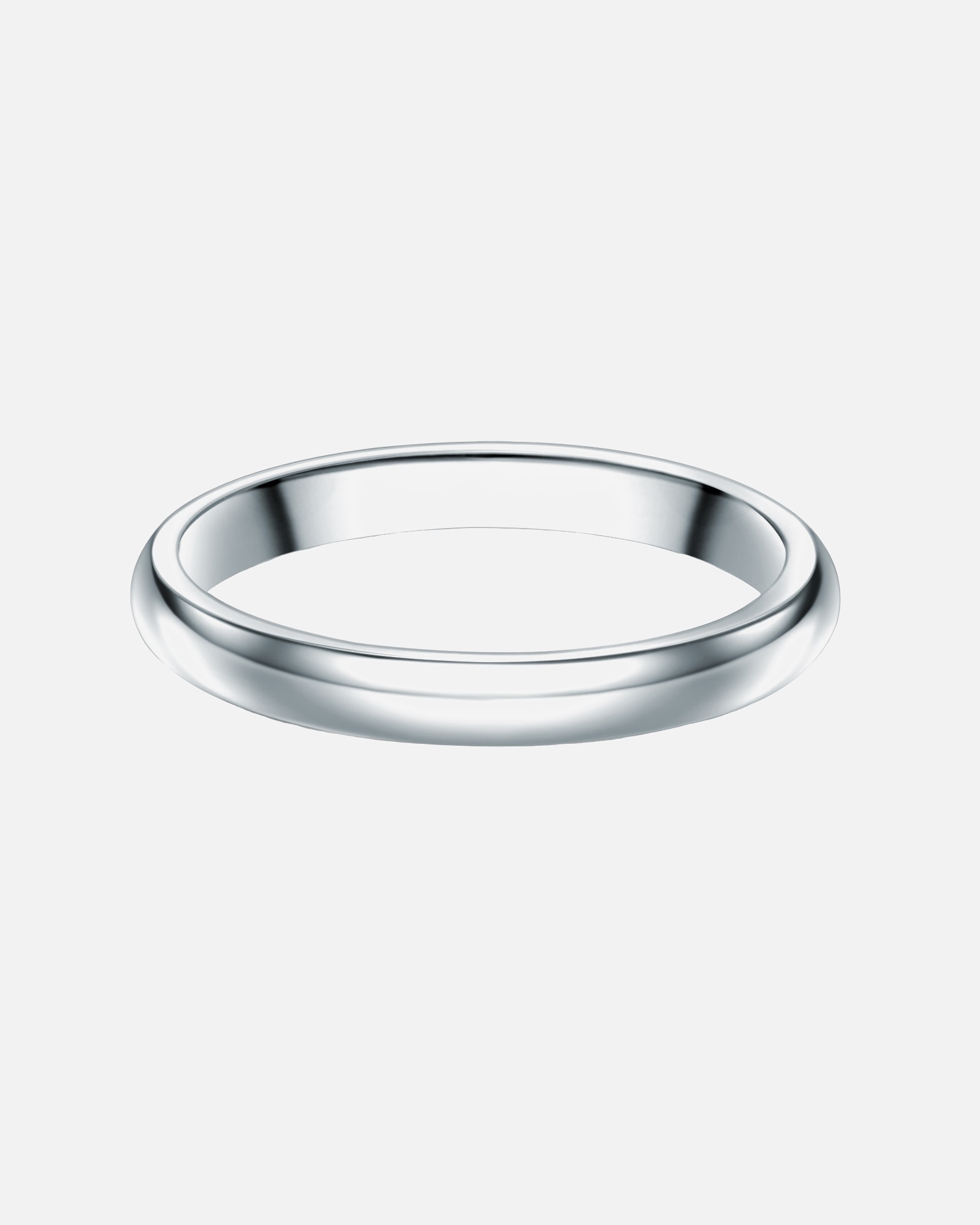 Ring für Männlich Männerglanz Ring aus Sterling Silber in Silber 58