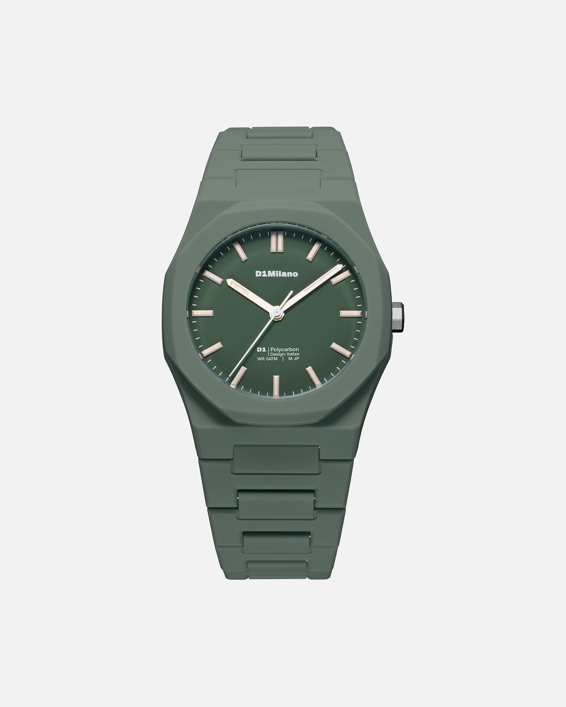 Uhr für Weiblich D1 Milano Default Brand Line Unisexuhr Polycarbonat gold