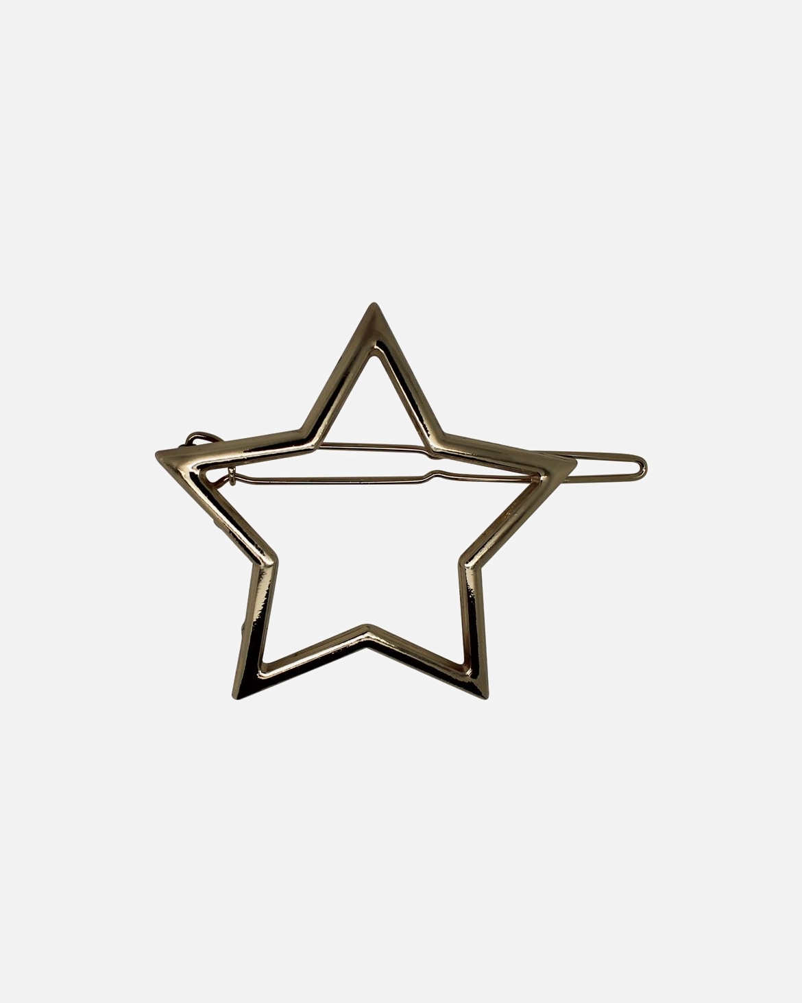 Haarspange für Unisex SOHO Star Metall Haarspange Gold