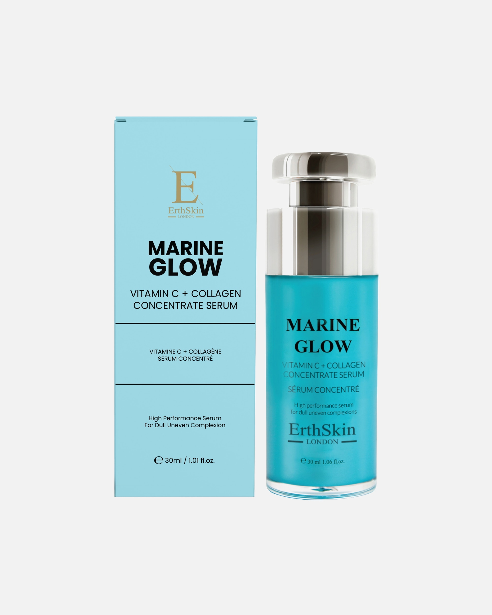 Kollagenserum für Weiblich ErthSkin London Marine Glow Vitamin C + Kollagen Serumkonzentrat 1 Stück
