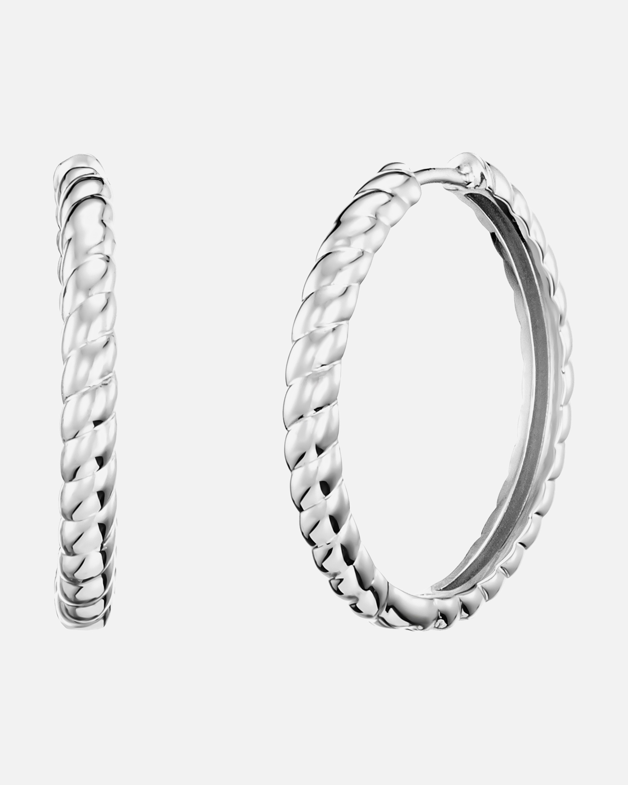 Creolen für Weiblich Julie Julsen Creolen 925/- Sterling Silber ohne cm