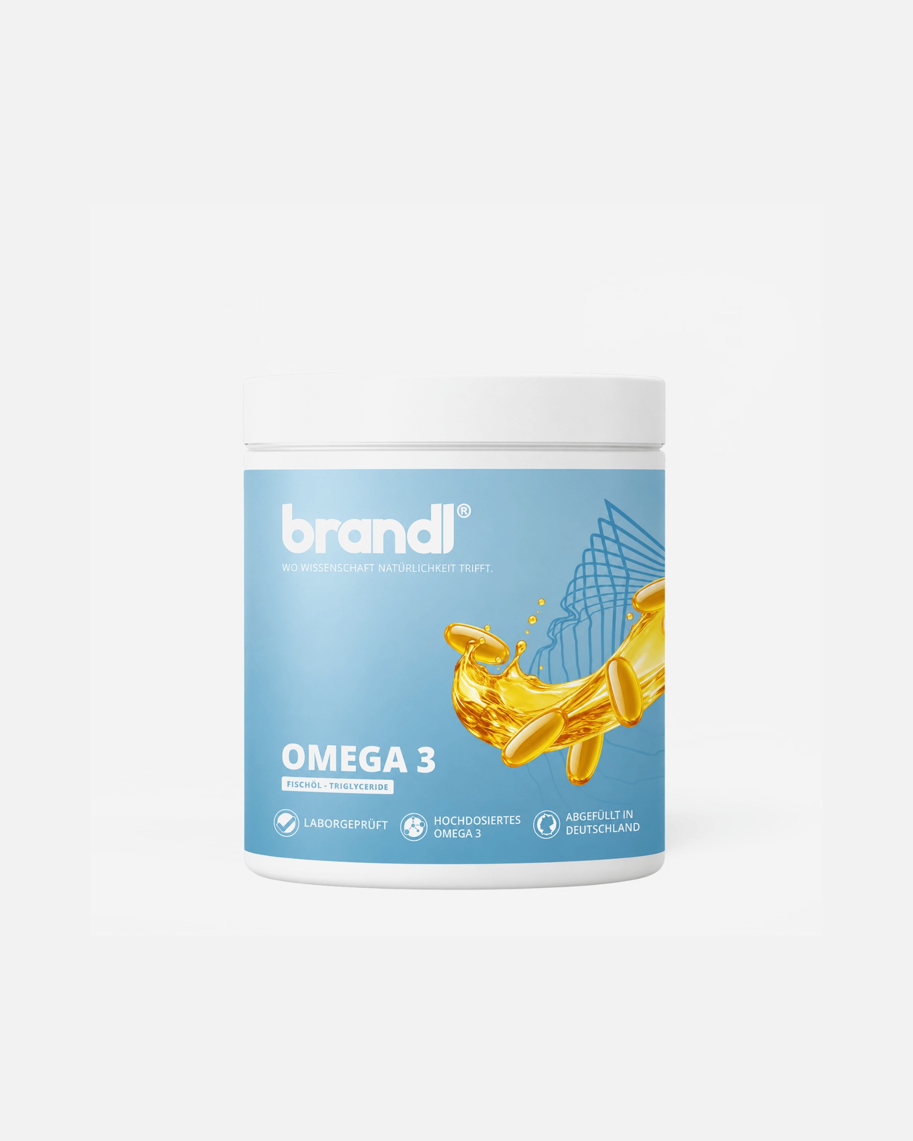 Nahrungsergänzungsmittel für Unisex Brandl Nutrition Omega 3 240 Stück