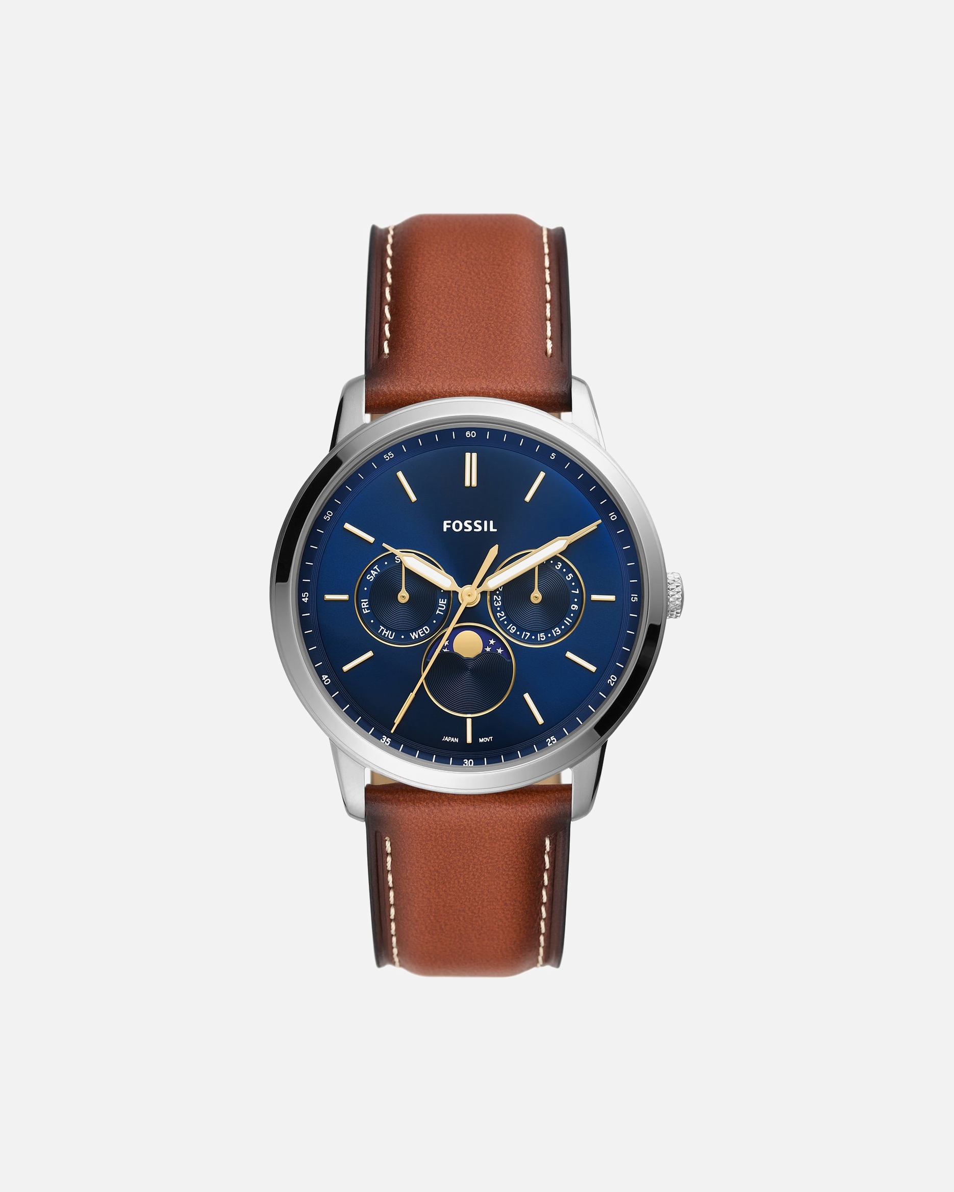 Uhr für Männlich Fossil Fossil Neutra Uhr Braun