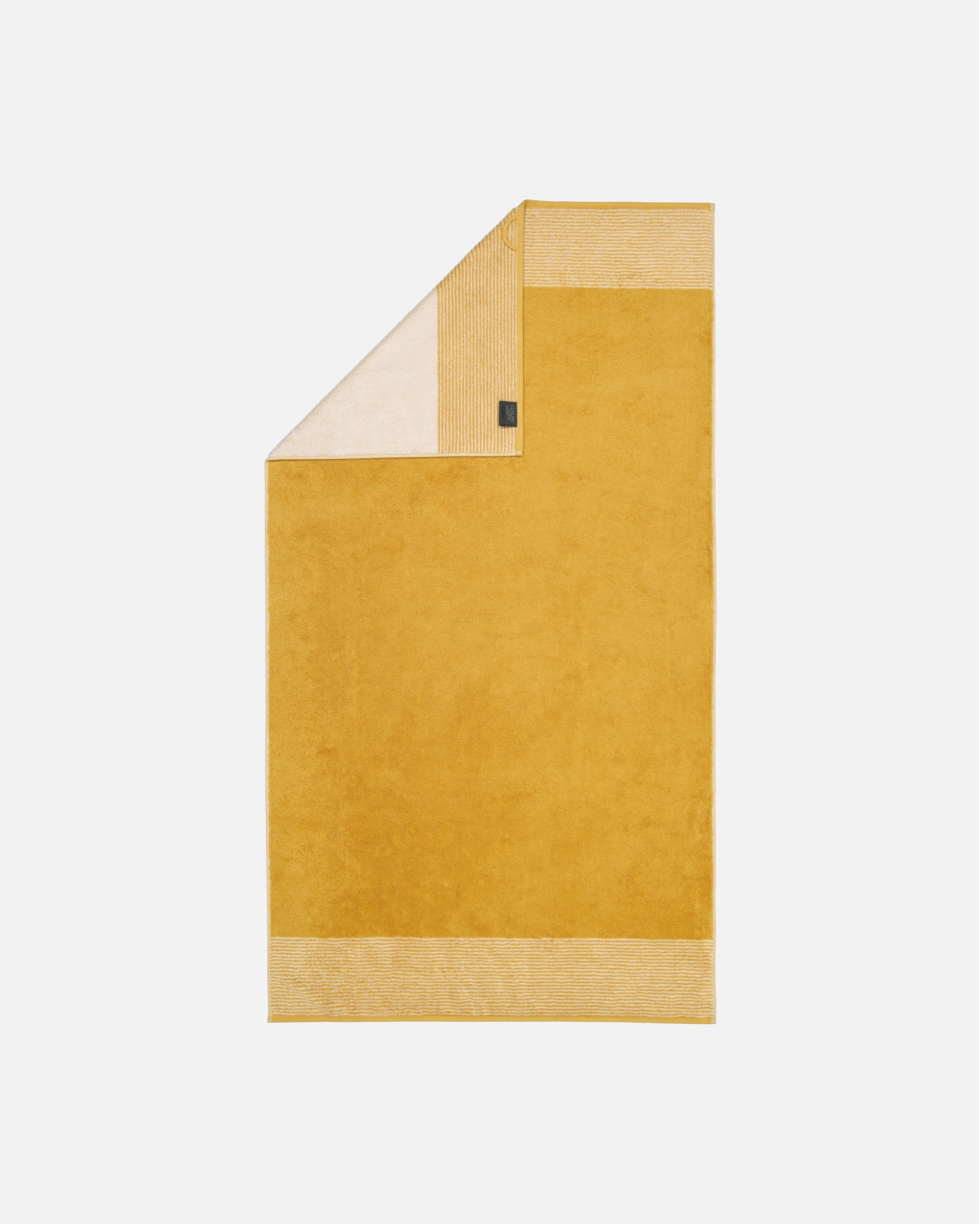 Handtuch für Unisex Cawö Cawö Handtücher Luxury Home Two-Tone 590 gold - 53 Duschtuch 80x150 cm