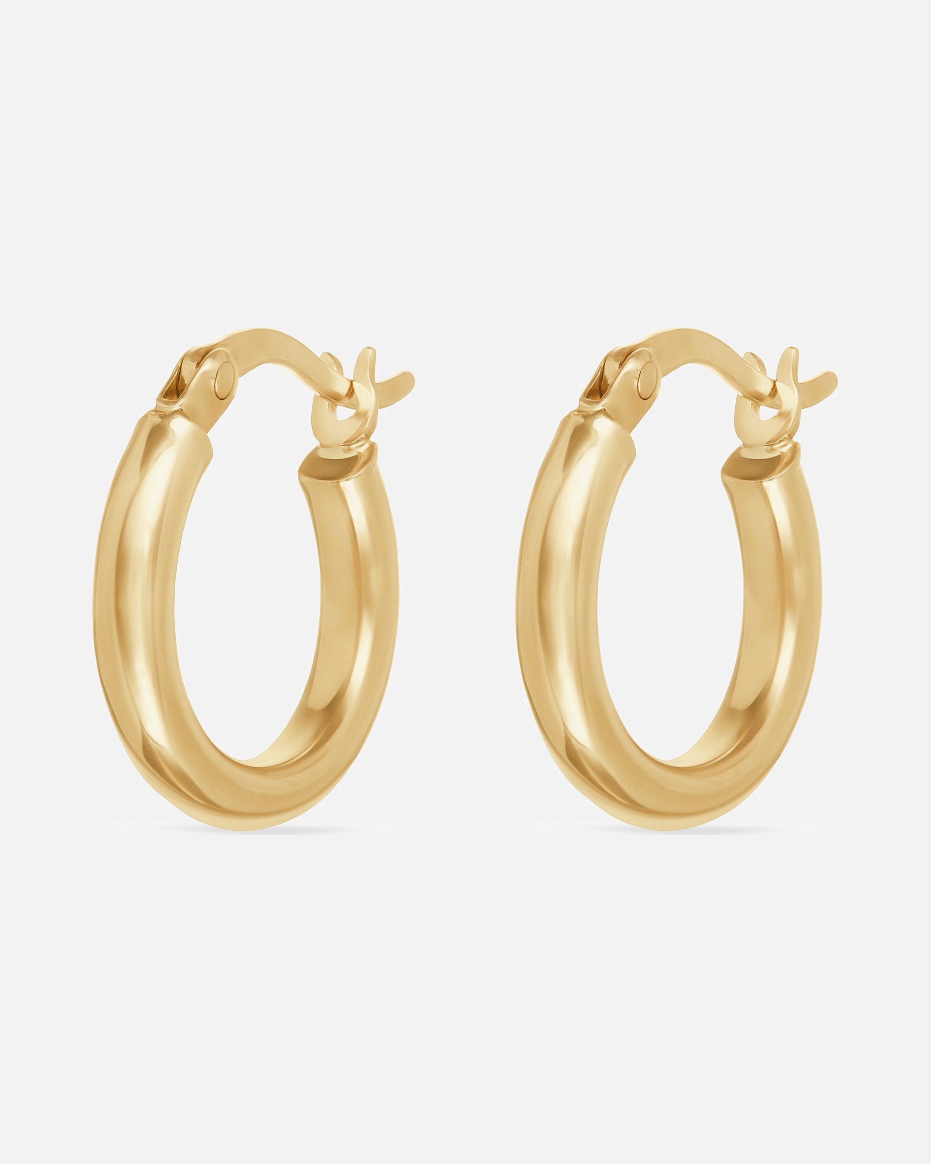 Ohrringe für Weiblich FAVS Creolen 375er Gelbgold 1 Stück