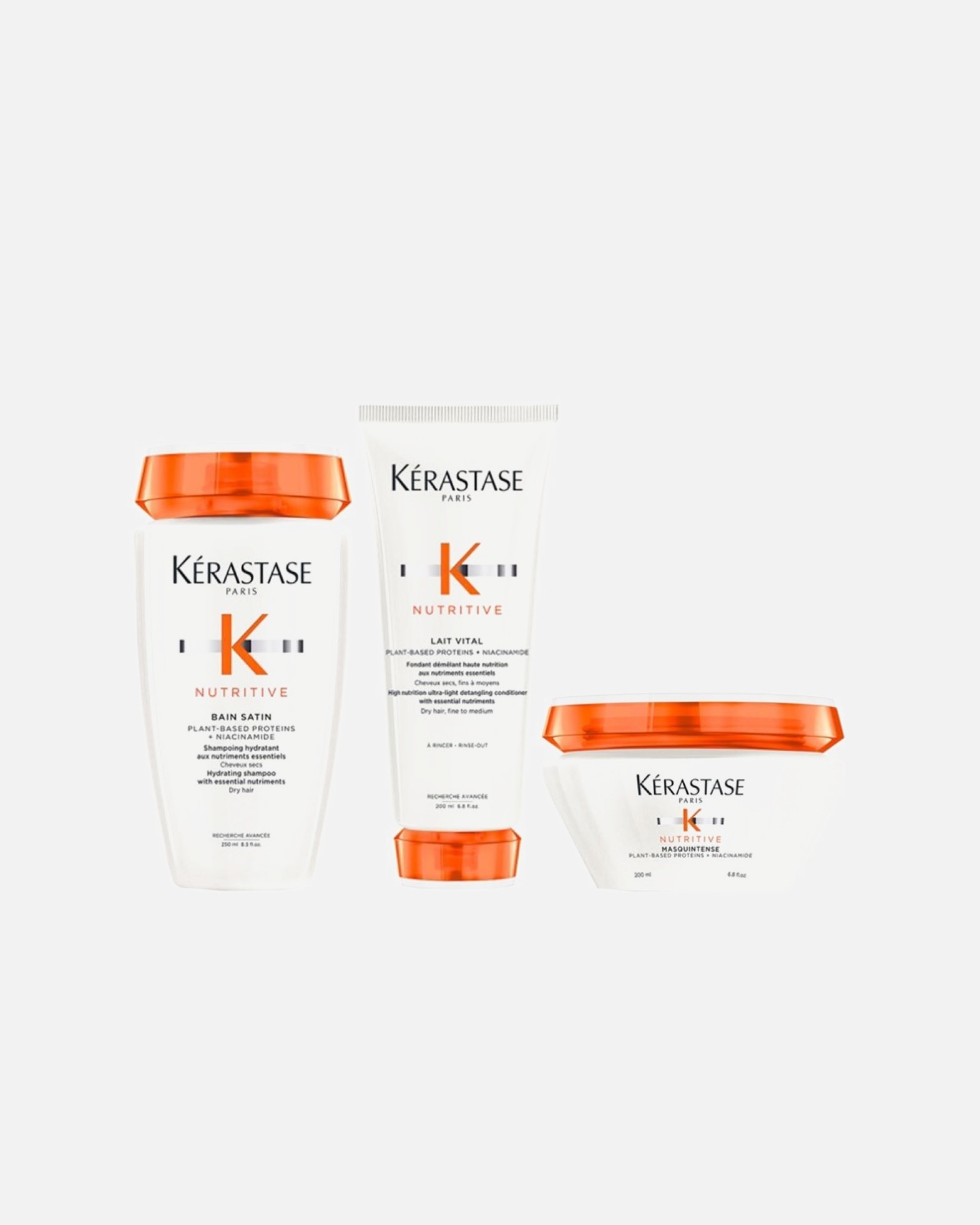 Haarpflegeset für Weiblich Kérastase Nutritive 3er Set (Bain / Lait Vital / Masque) 1 Stück