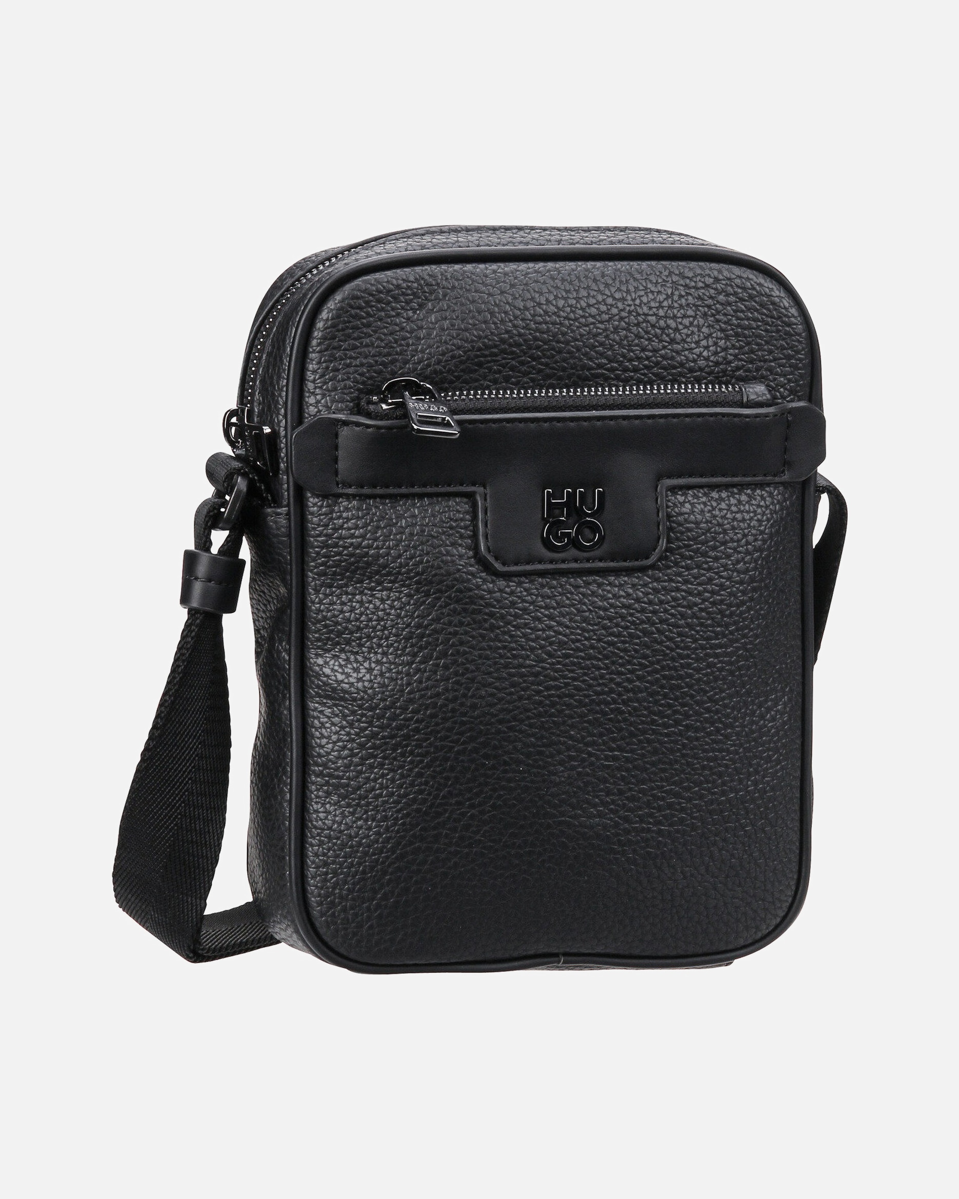 Umhängetasche für Männlich HUGO Umhängetasche Nesh R NS Zip Black