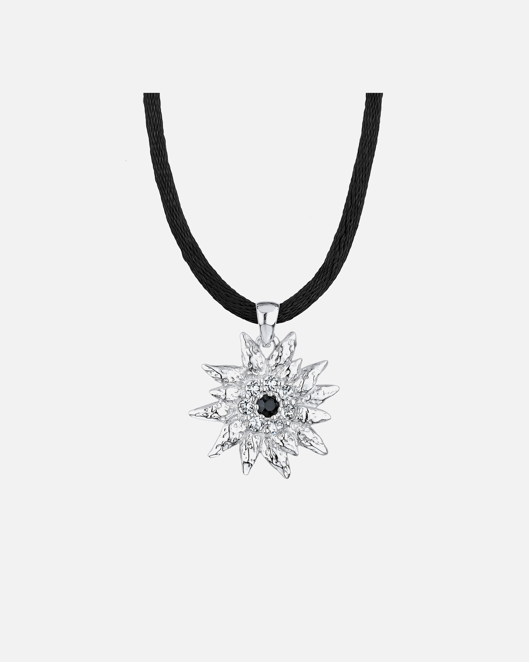 Halskette für Weiblich Elli Edelweiss 925 Sterling Silber, mit Kristallen von Swarovski® 1 Stück