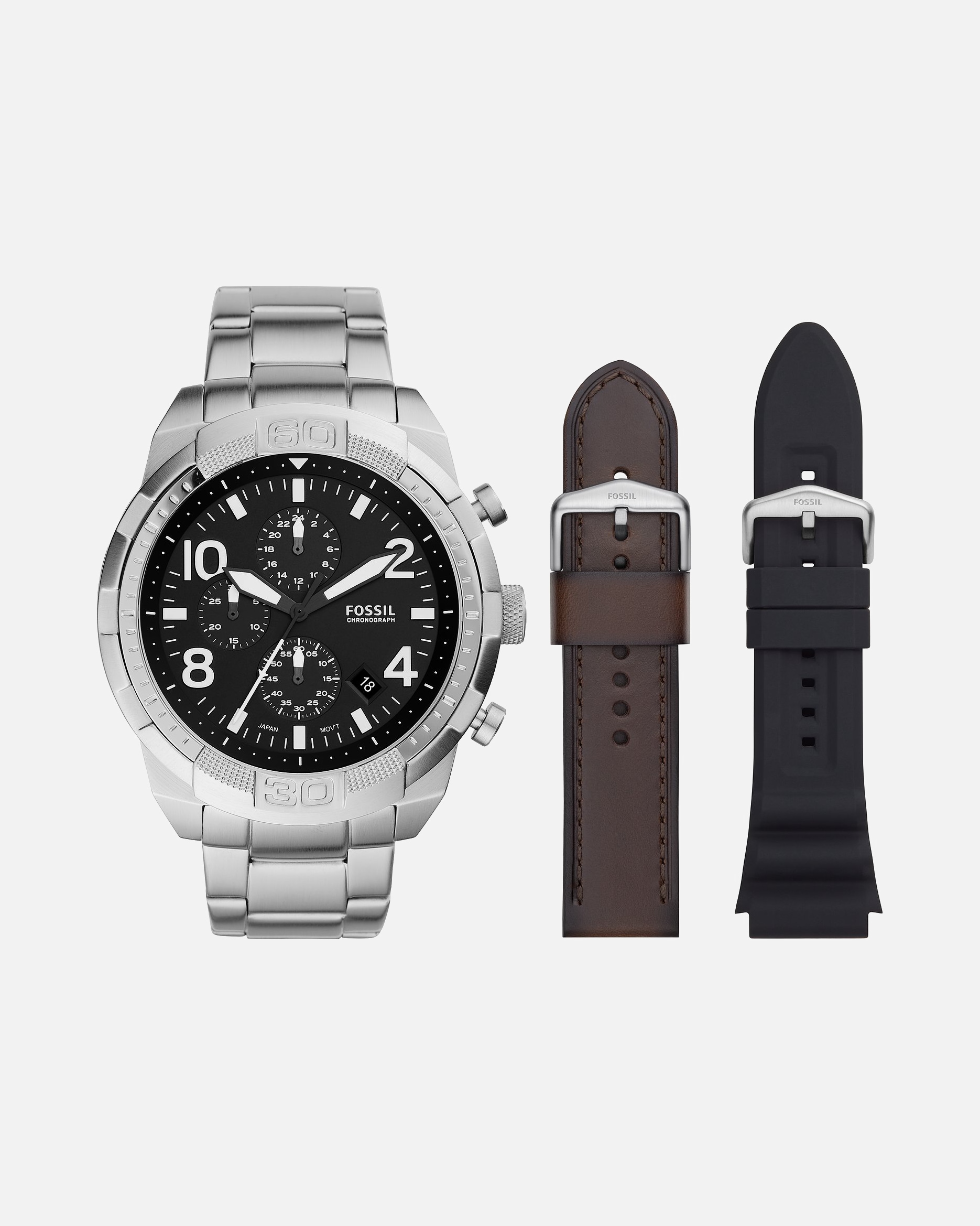 Uhr für Männlich Fossil Uhren-Set inkl. Wechselarmband Edelstahl 1 Stück