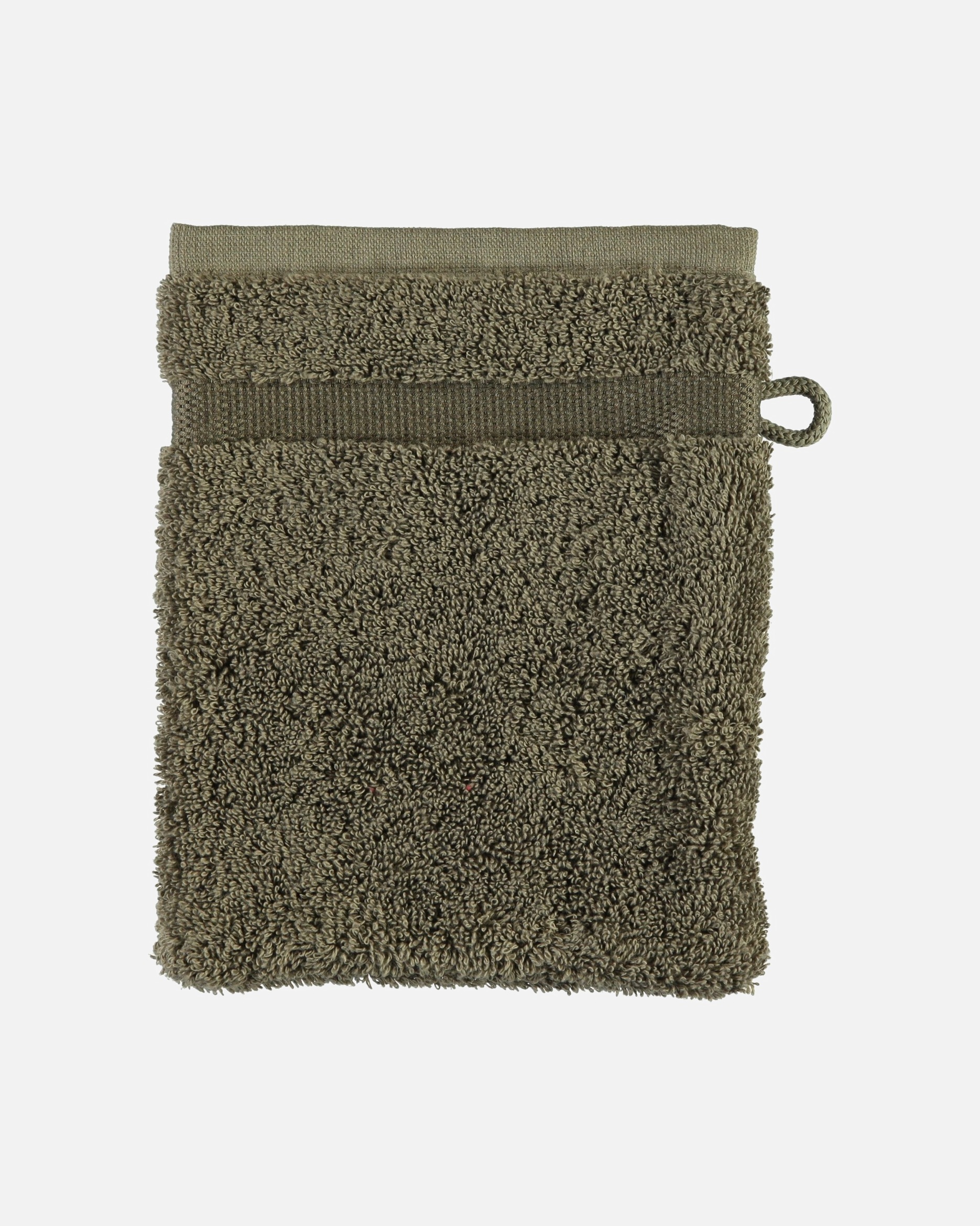 Handtuch für Unisex Rhomtuft Rhomtuft Handtücher Princess taupe - 58 Waschhandschuh 16x22 cm