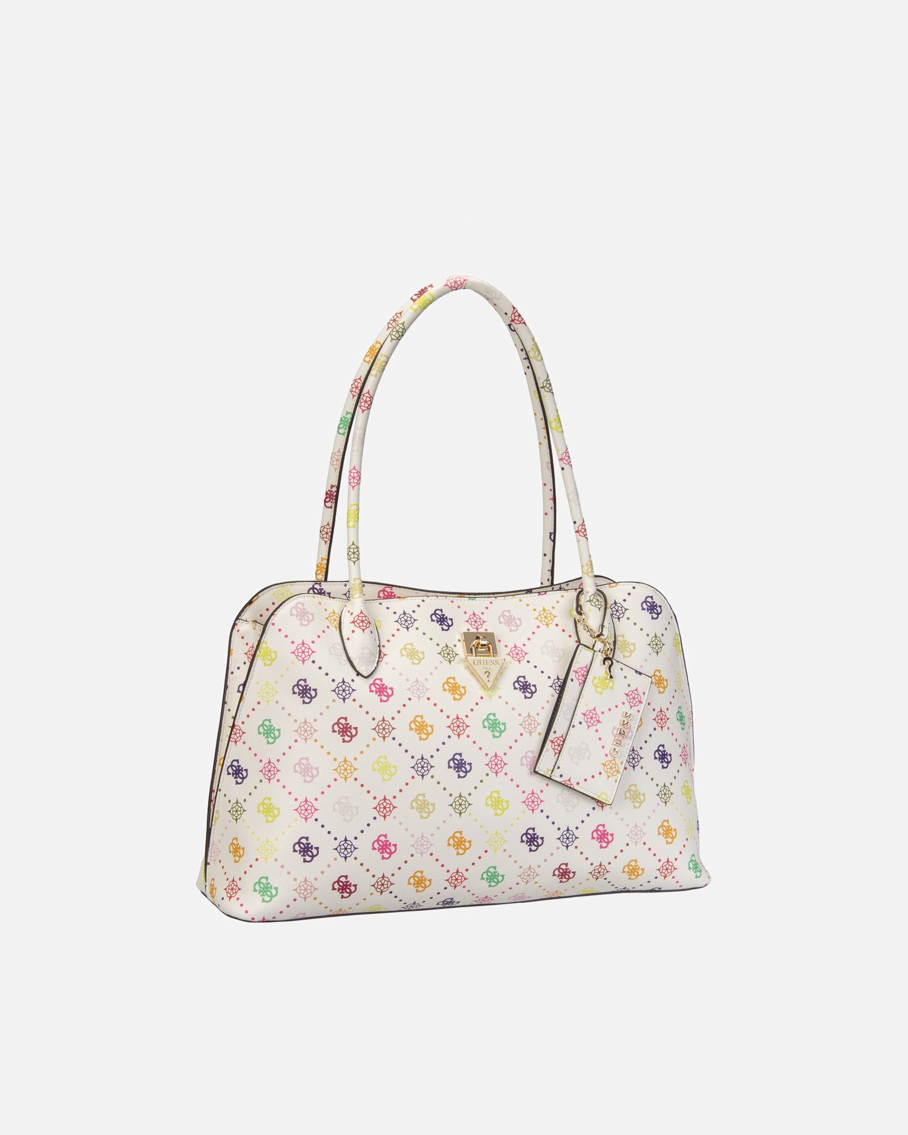 Handtasche für Weiblich GUESS Handtasche Patsie Tote multi logo