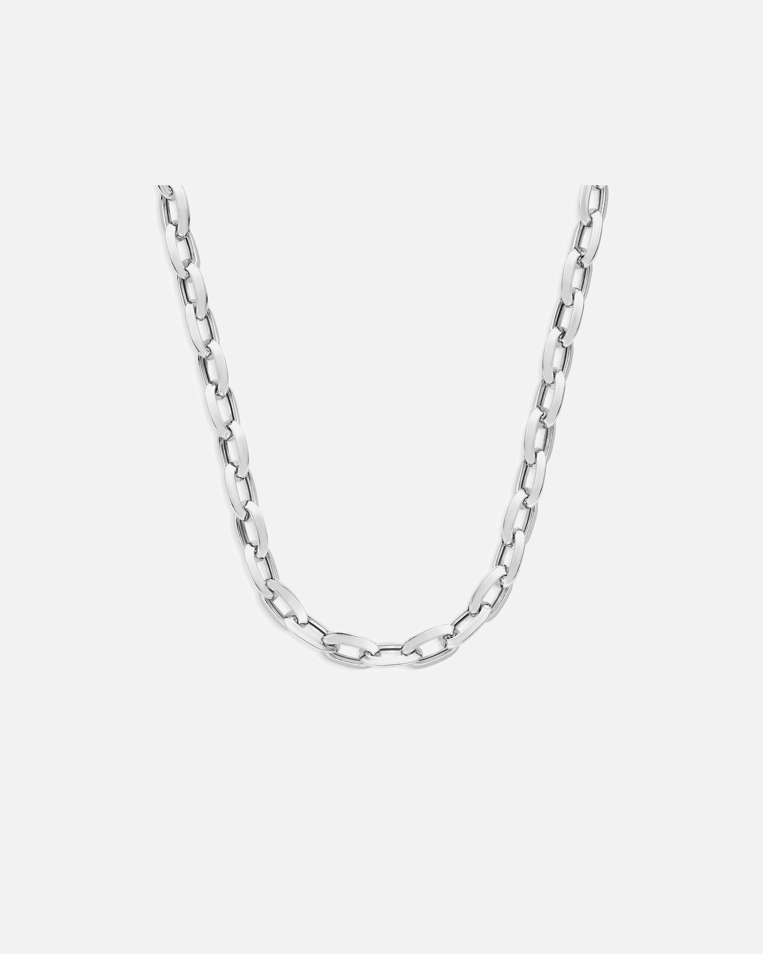 Halskette für Weiblich Parte Di Me Parte Di Me Bibbiena Poppi Lucia 925 Sterling Silber Link Kette PDM34101 Silber