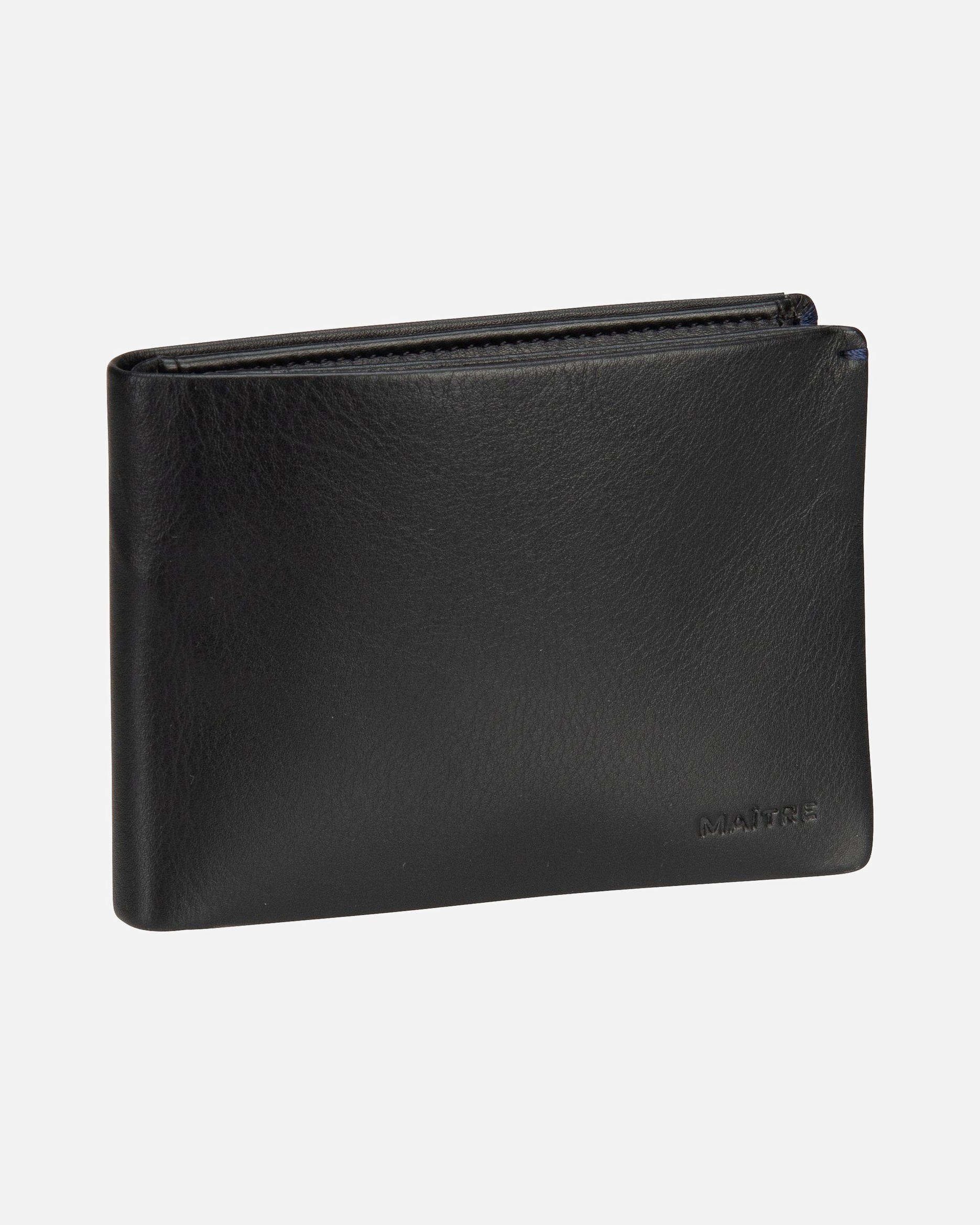Portemonnaie für Männlich Maître Geldbörse Herrstein Gandolf Billfold H7 Black