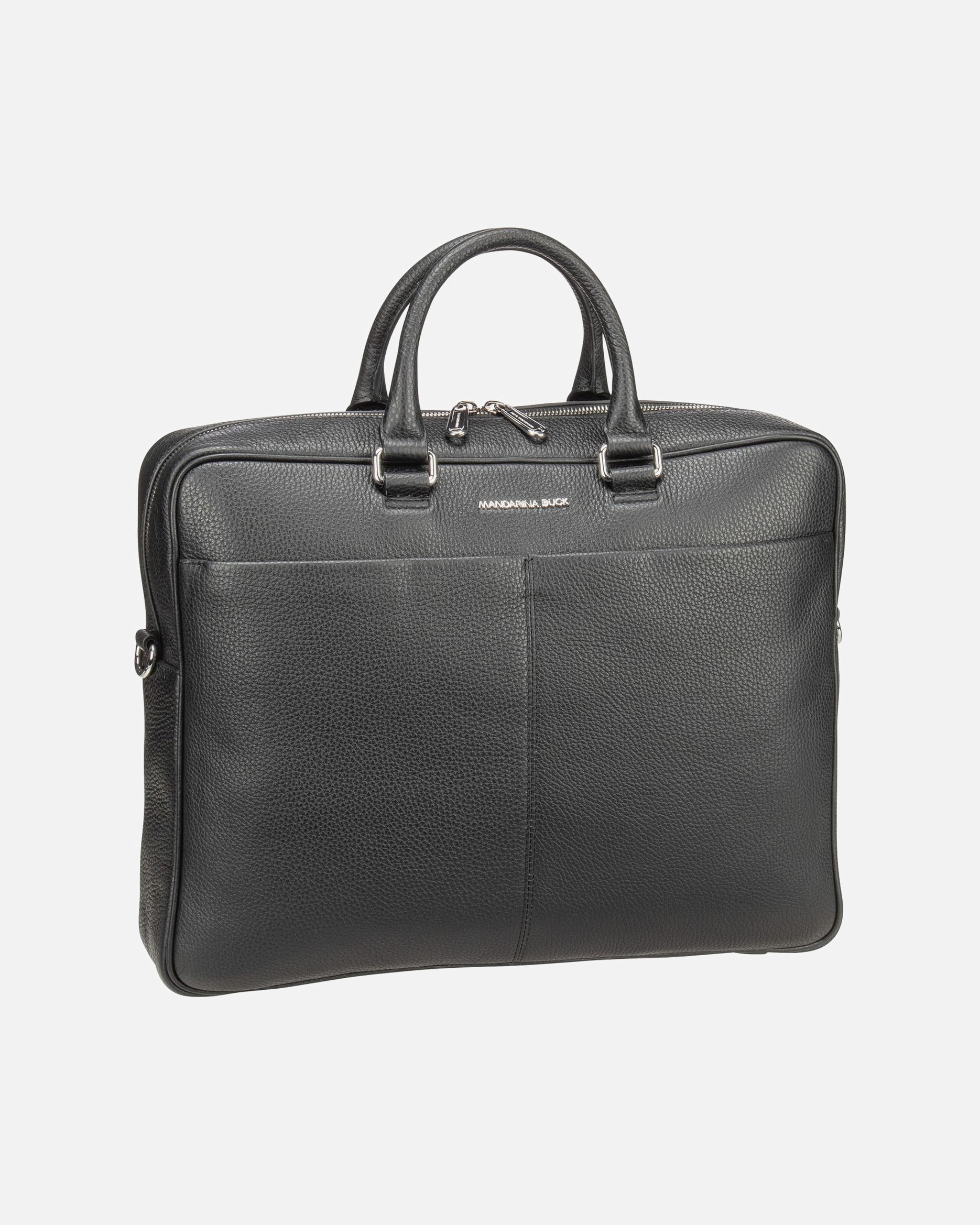 Laptoptasche für Weiblich Mandarina Duck Aktentasche Mellow Urban MWC01 Nero