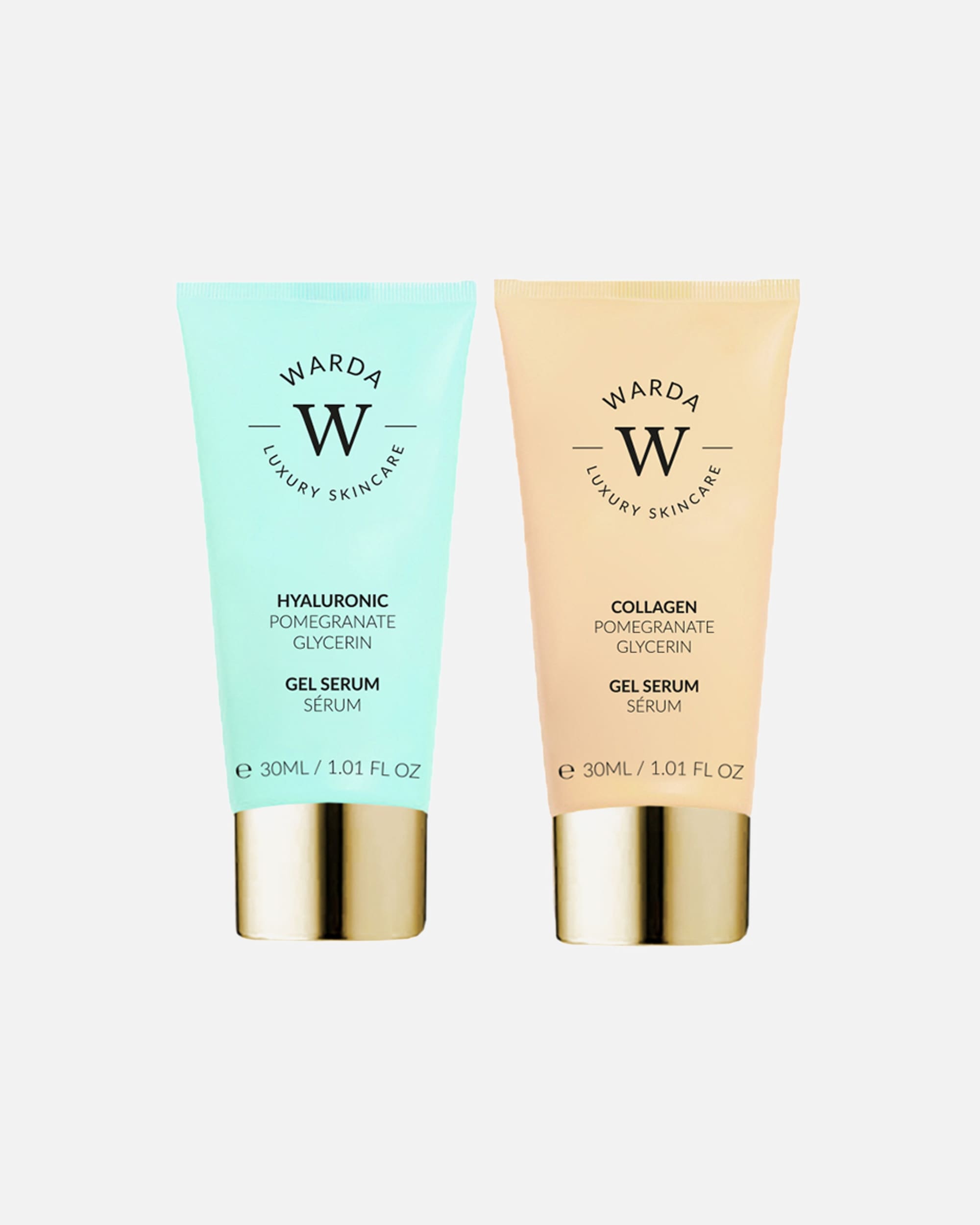 Gesichtspflegeset für Weiblich WARDA LUXURY SKINCARE Hyaluron serum Duo 1 Stück
