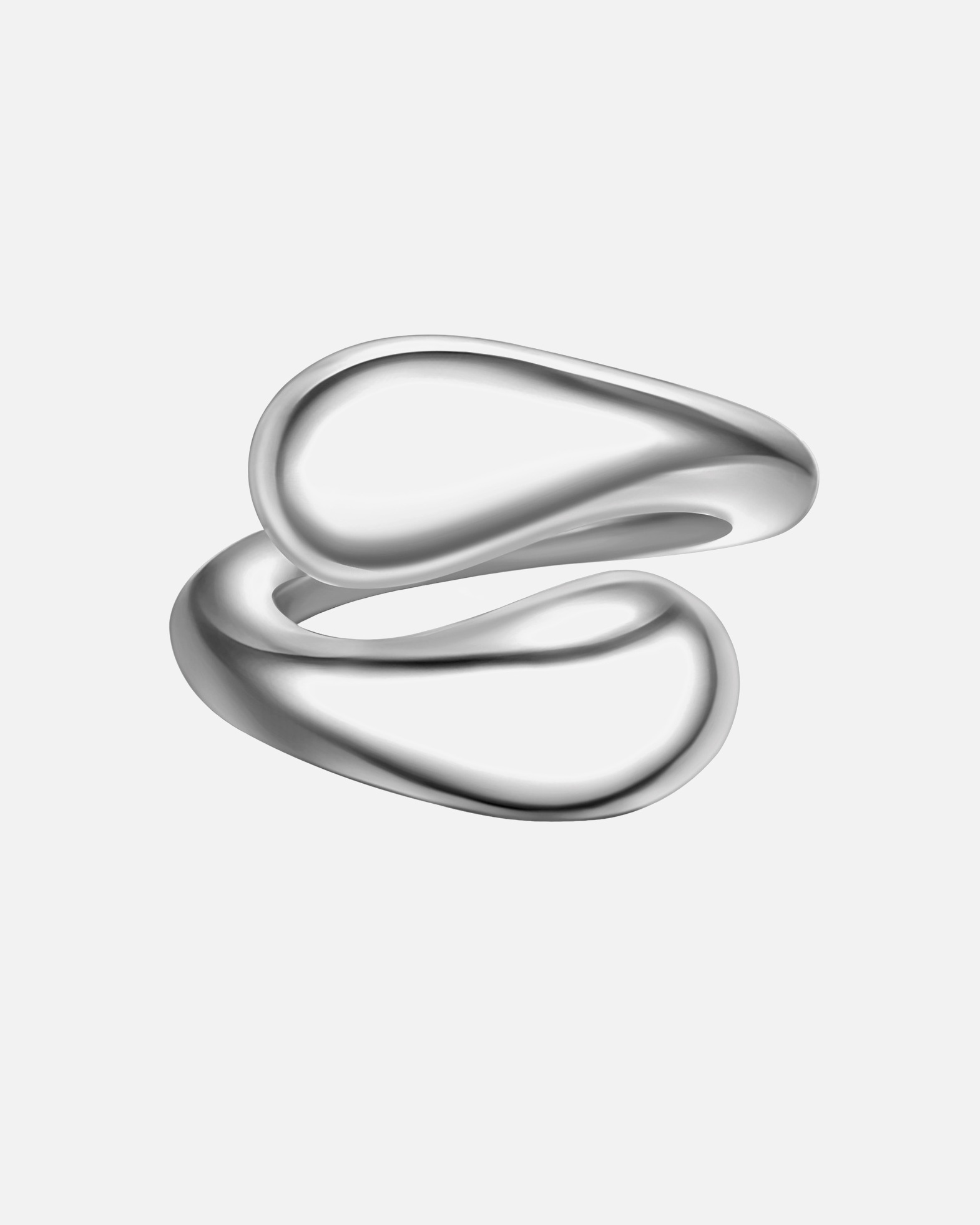 Ring für Weiblich Yokoamii Ring aus Metall-Legierung in silber 52