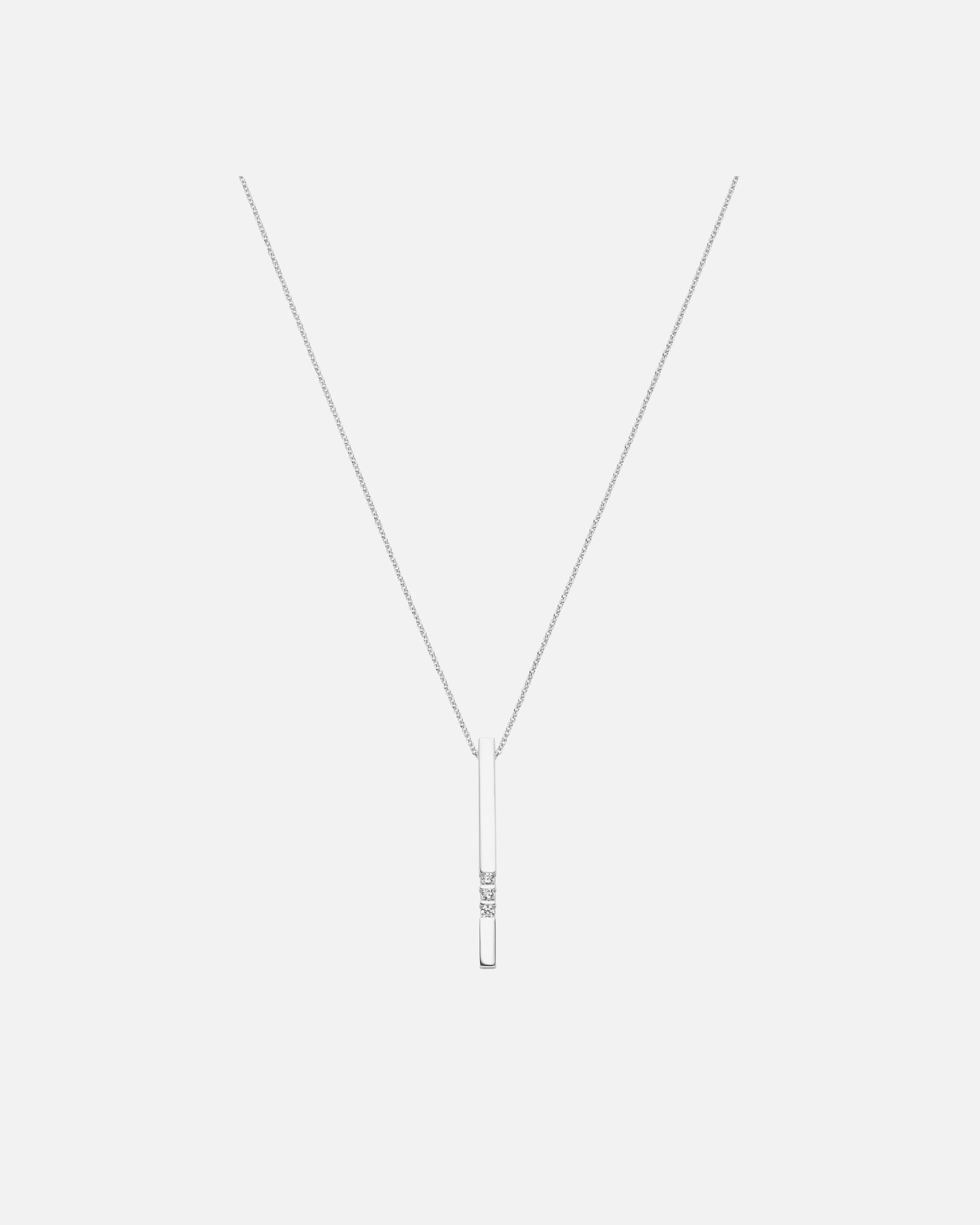 Halskette für Unisex Luigi Merano Kette Anhänger mit Zirkonia, Gold 375 Silber