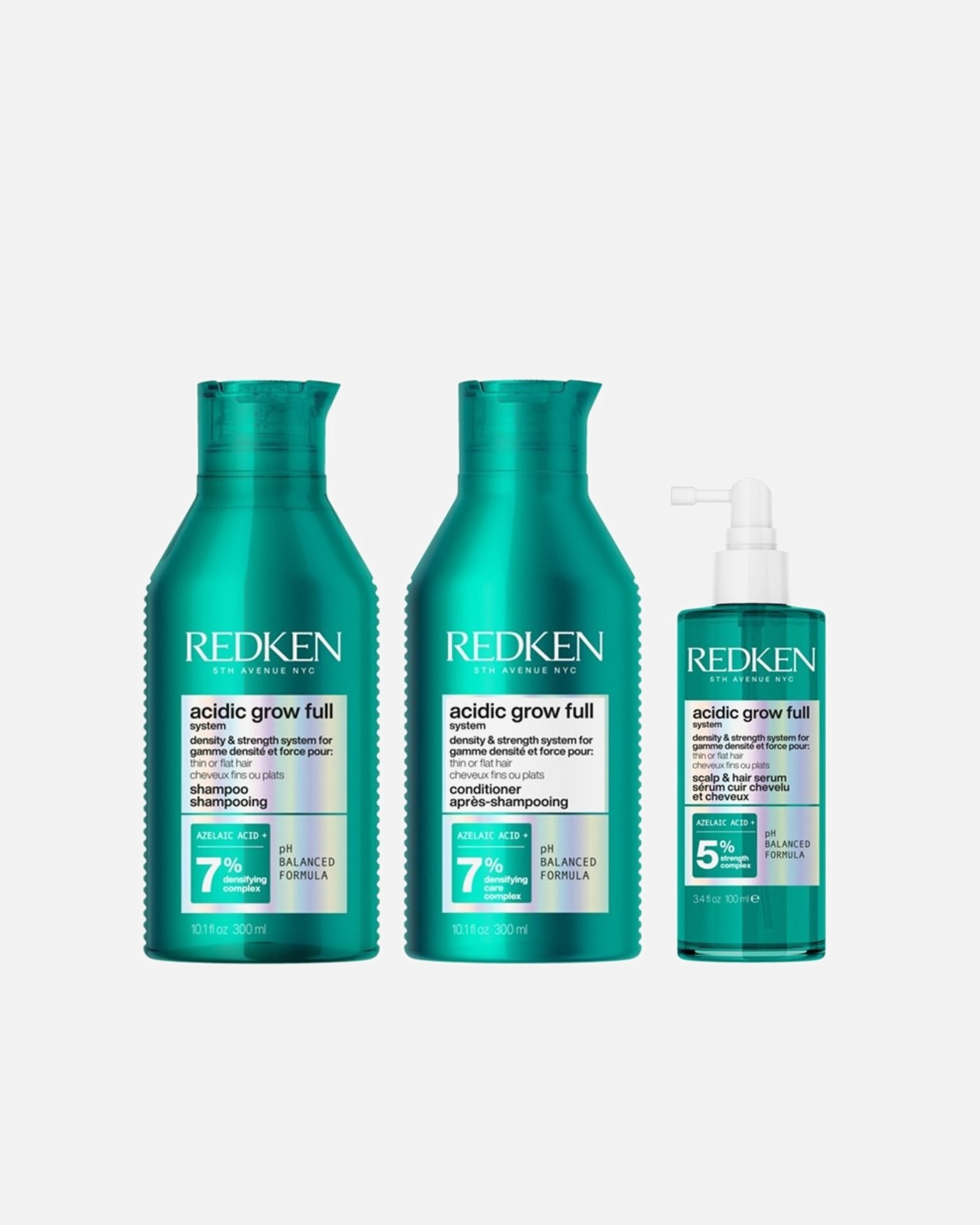 Haarpflegeset für Weiblich Redken Acidic Grow Full Bundle Serum 1 Stück
