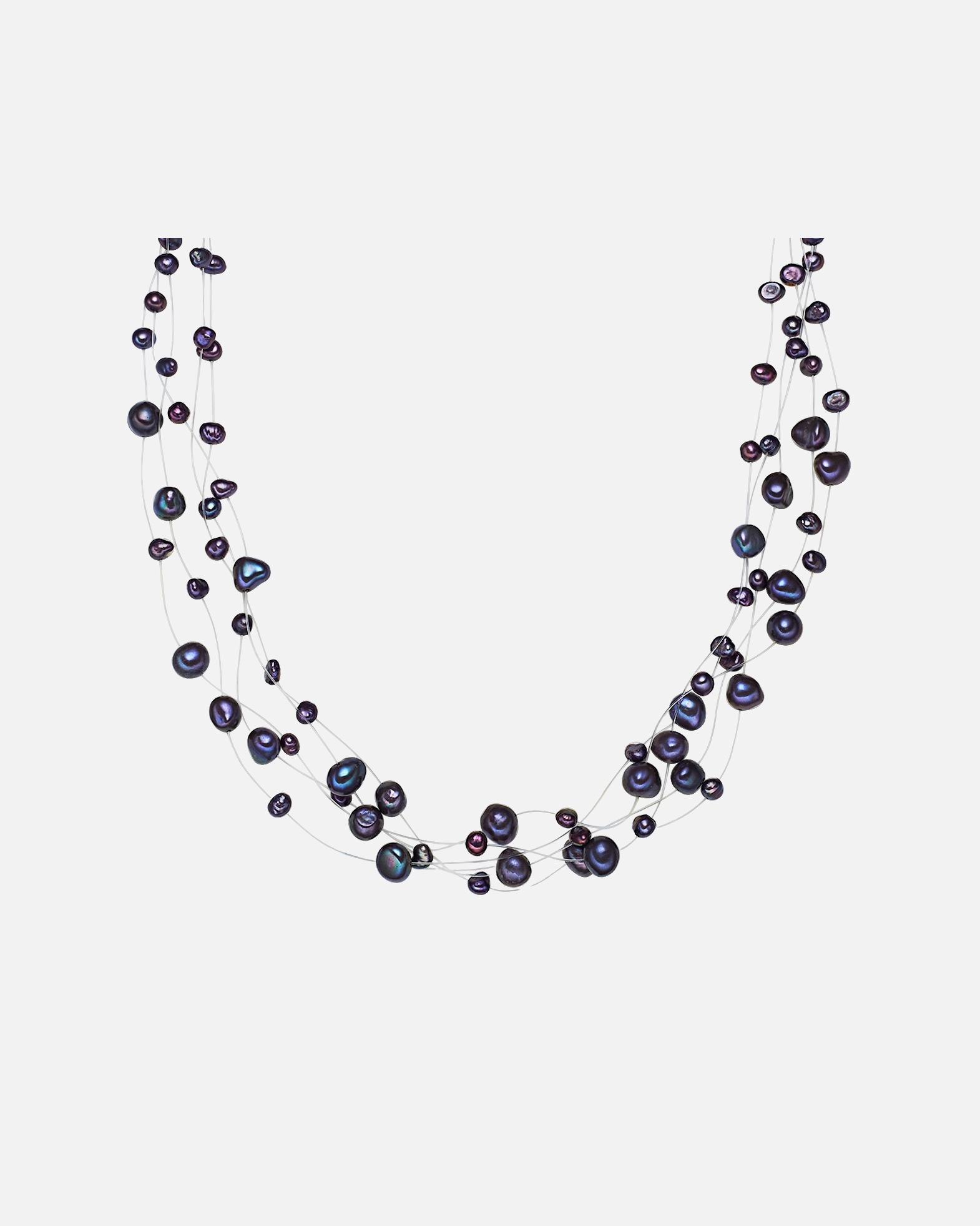 Halskette für Weiblich Valero Pearls Perlen-Kette aus Sterling Silber in silber mit Süßwasser-Zuchtperle 1 Stück