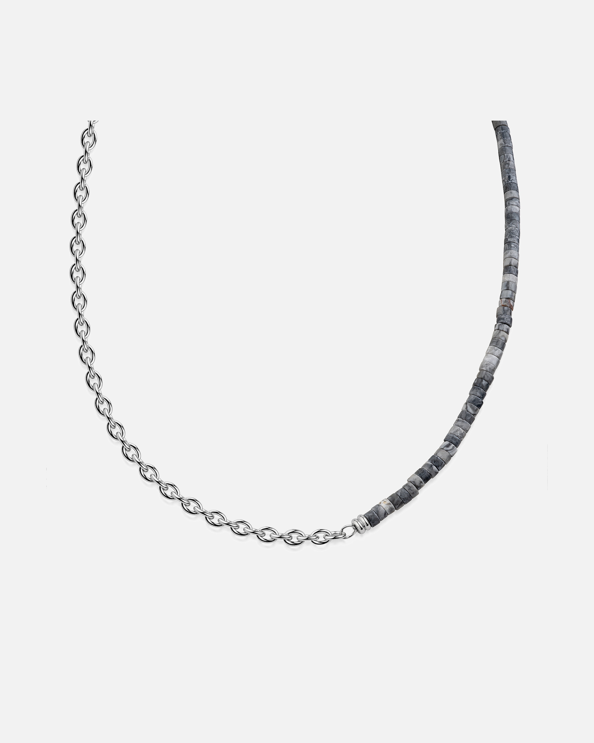 Kette für Weiblich Zeeme Collier Edelstahl weiß
