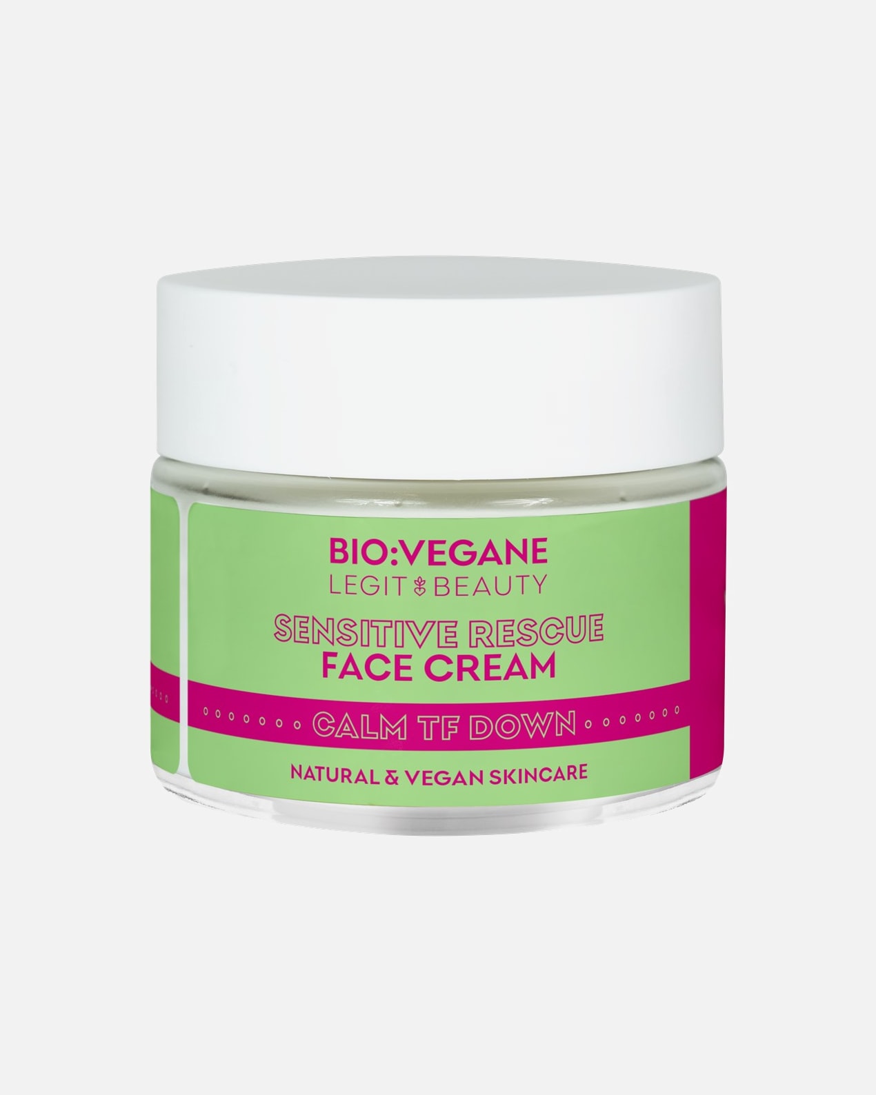 Gesichtscreme für Weiblich Bio Vegane Skinfood Sensitive Rescue Face Cream 50 ml