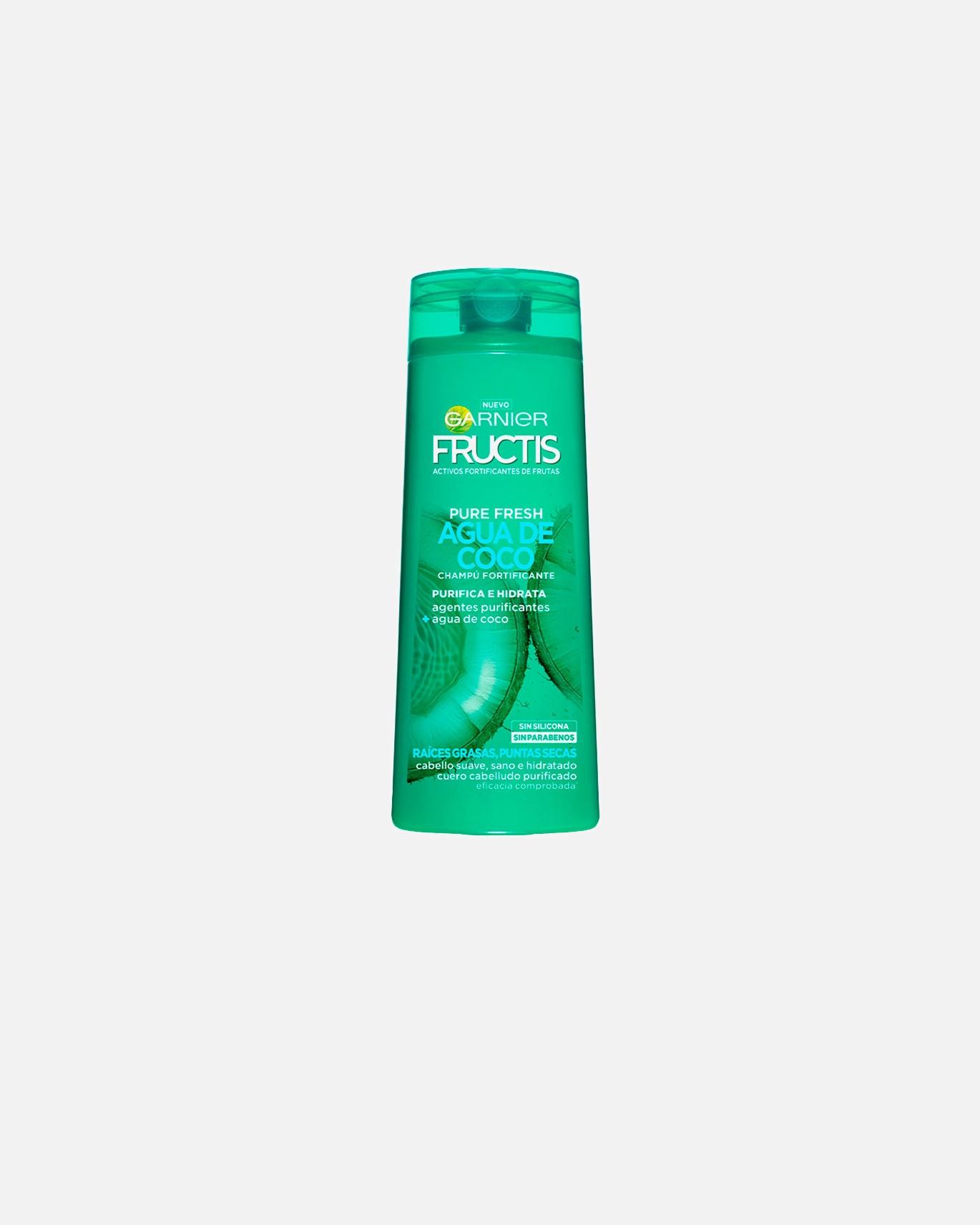 Shampoo für Unisex Garnier FRUCTIS PURE FRESH stärkendes Shampoo mit Kokoswasser 300 ml