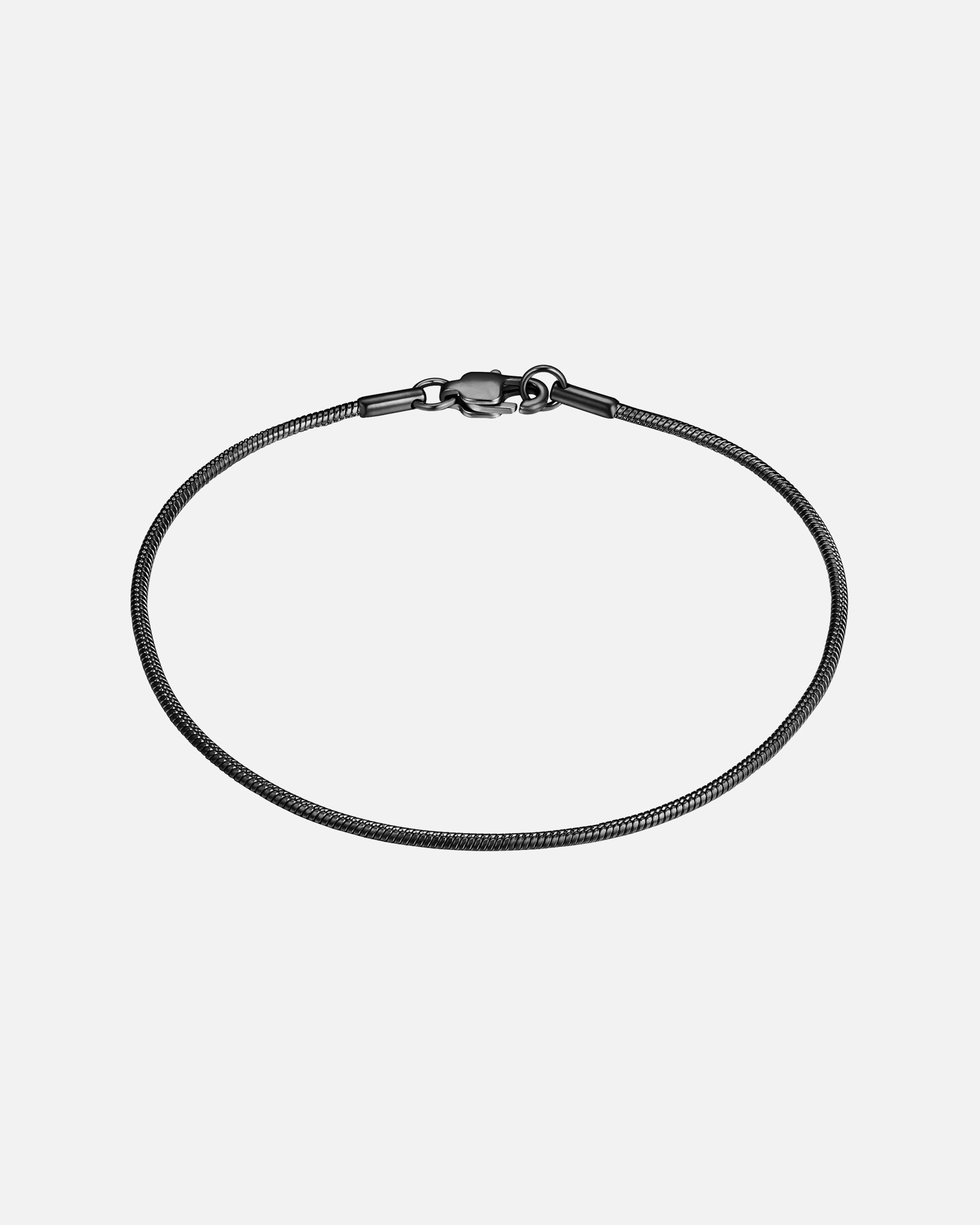 Armband für Männlich True Rebels Armband aus Edelstahl in Schwarz 1 Stück