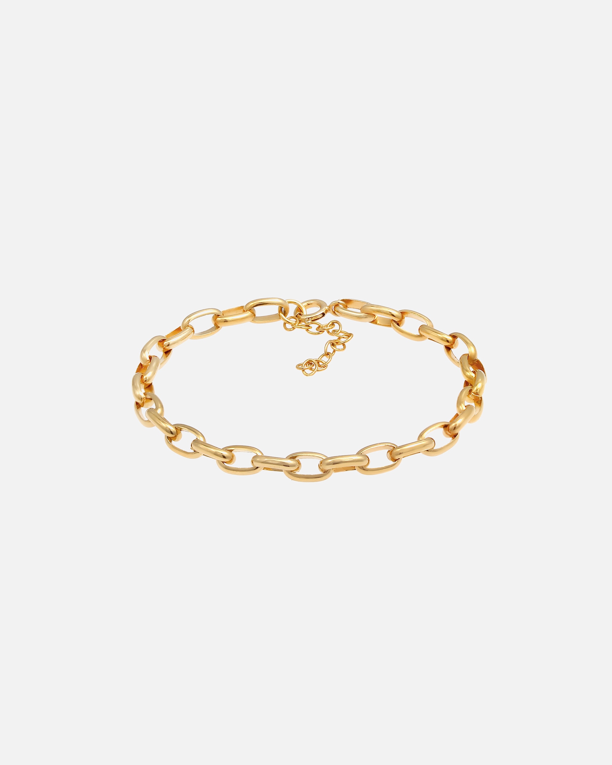 Armband für Weiblich Nenalina Charmträger Gliederarmband Oval Basic 925 Silber 1 Stück