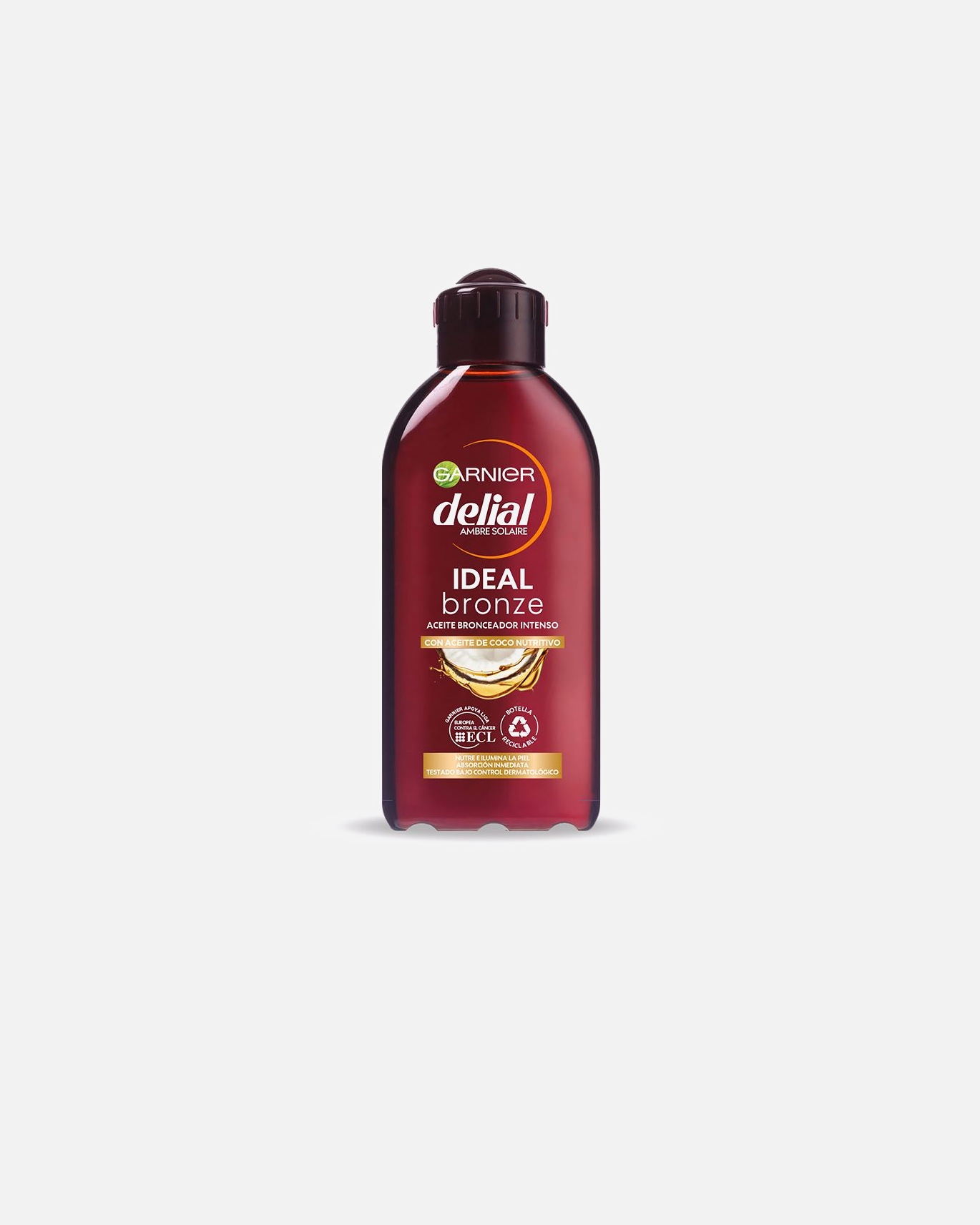 Selbstbräuner für Unisex Garnier DELIAL IDEAL BRONZE intensives Bräunungsöl 200 ml