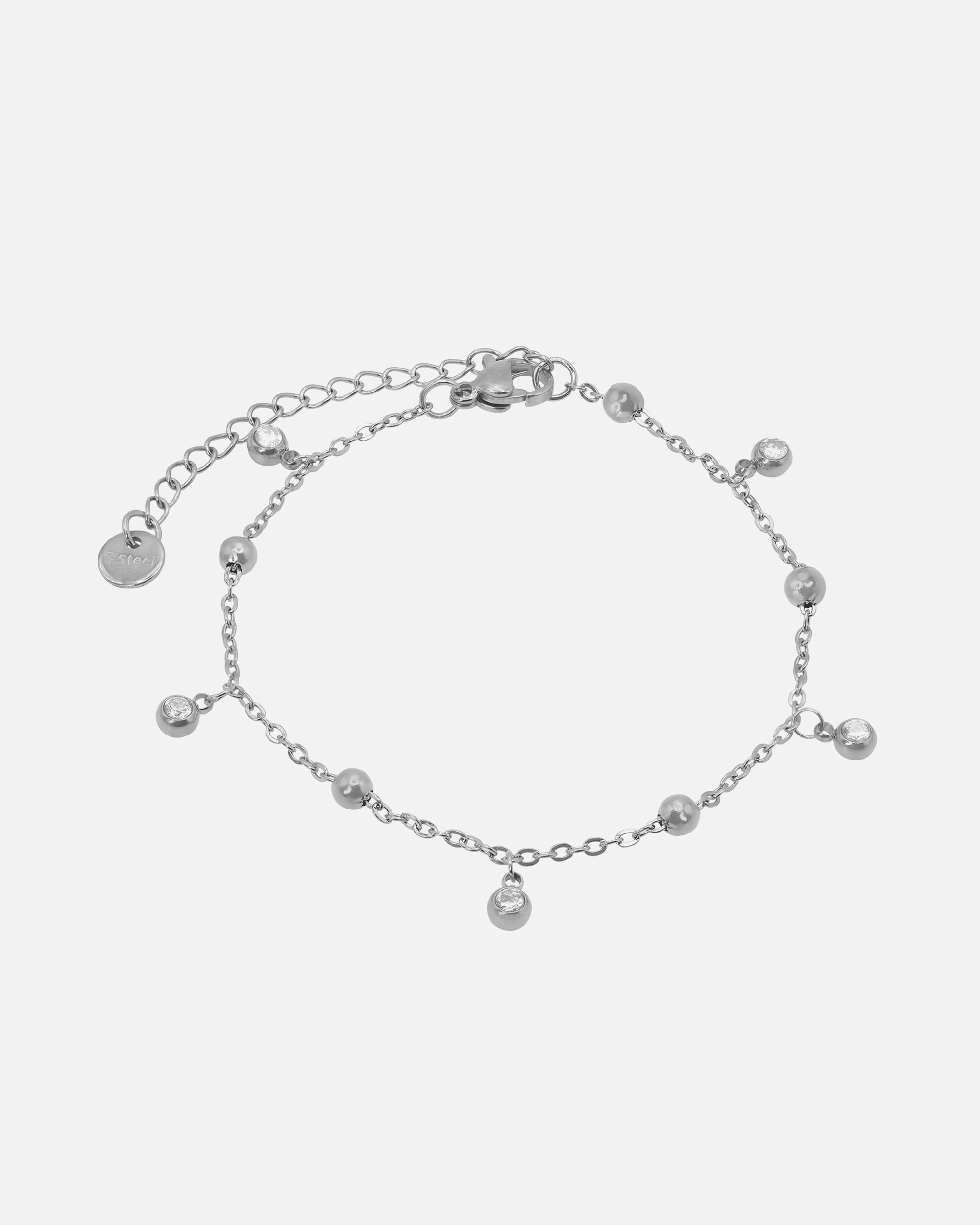 Armband für Weiblich Heideman Armband Jade silberfarben poliert 1 Stück