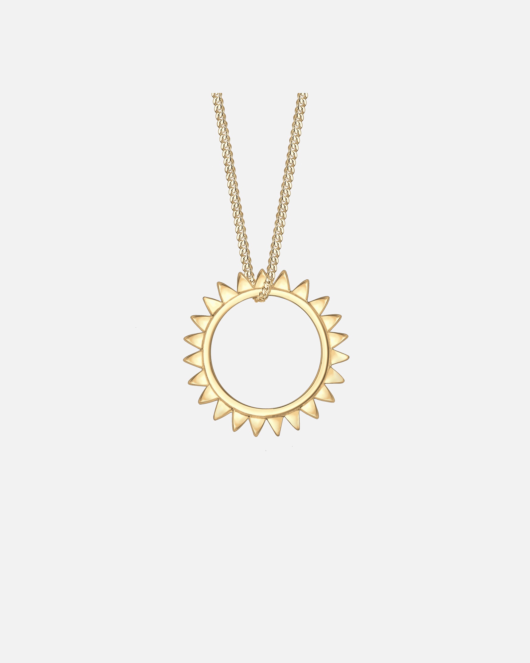 Halskette für Weiblich Elli Sonne Sommer Geo Astro Trend 925 Silber 1 Stück