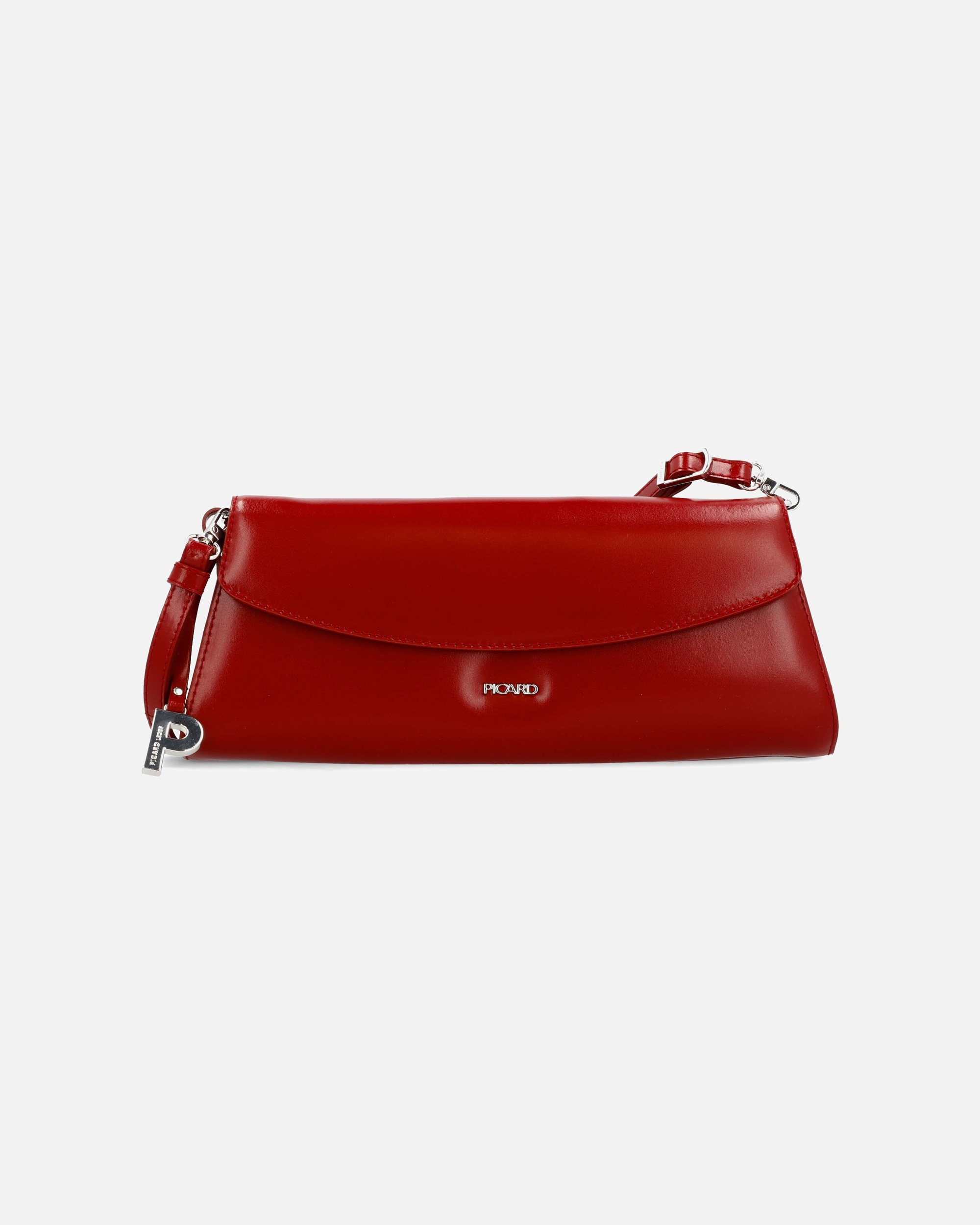 Clutch für Weiblich Picard Abendtasche Rome Rot