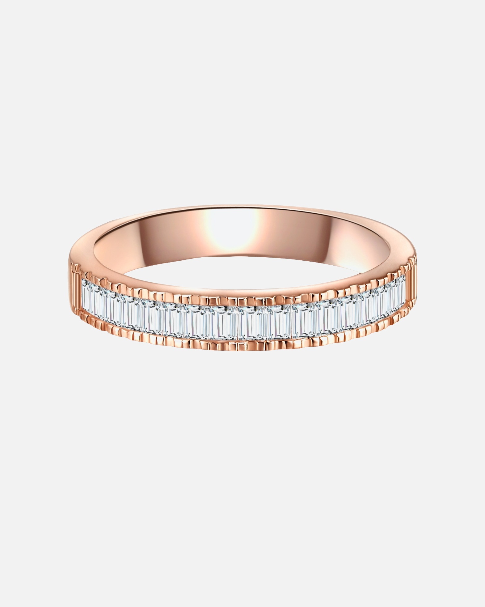 Ring für Weiblich Glanzstücke München Ring Sterling Silber Zirkonia in Roségold 48