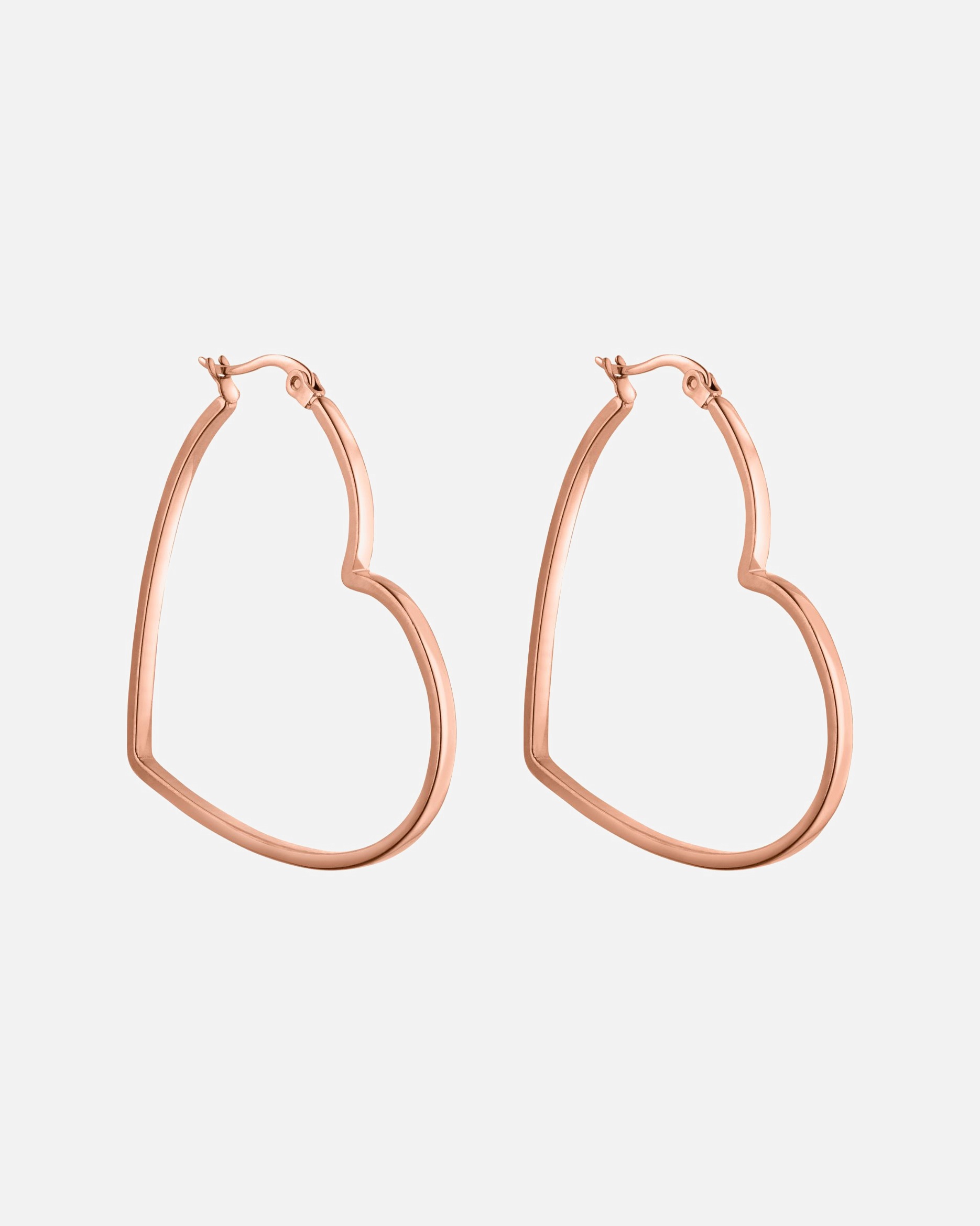 Ohrringe für Weiblich Purelei Big Love Creolen 100% Edelstahl 1 Stück