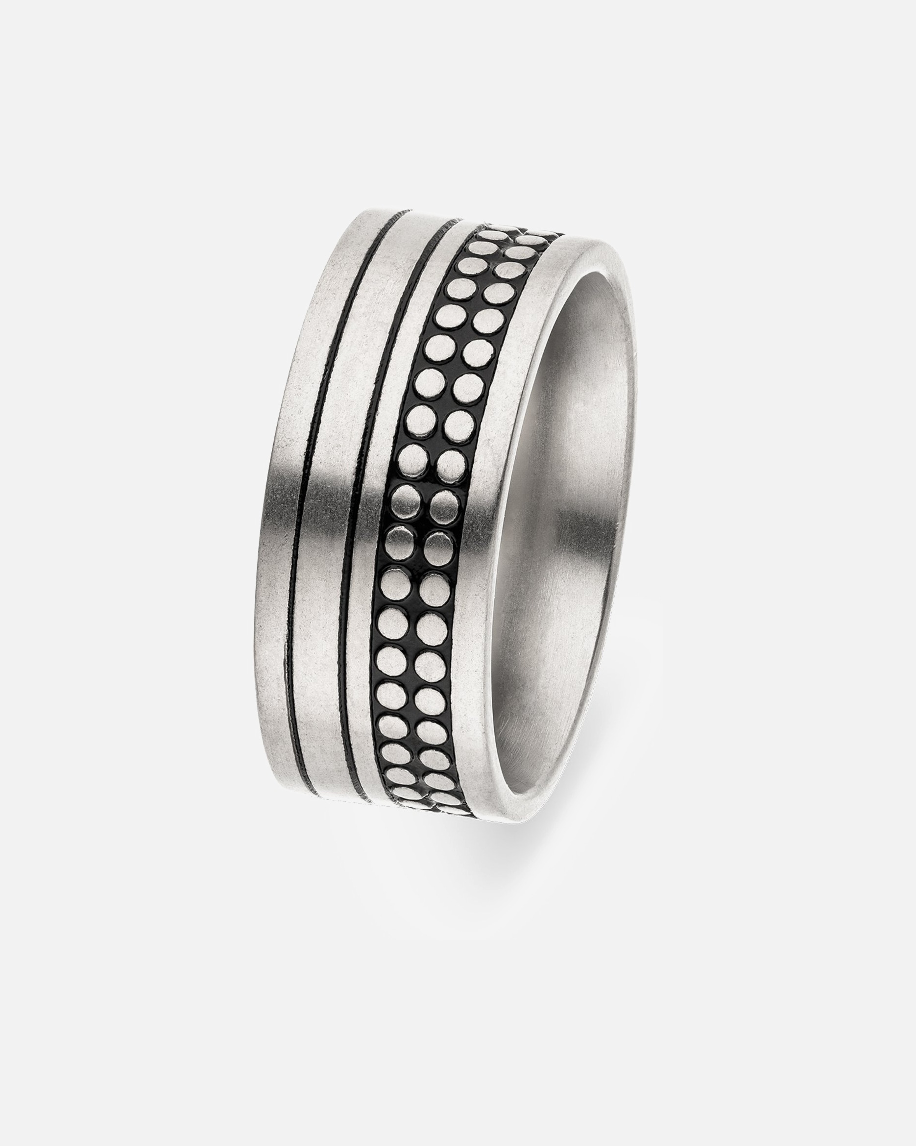 Ring für Männlich s.Oliver Herrenring Edelstahl 66