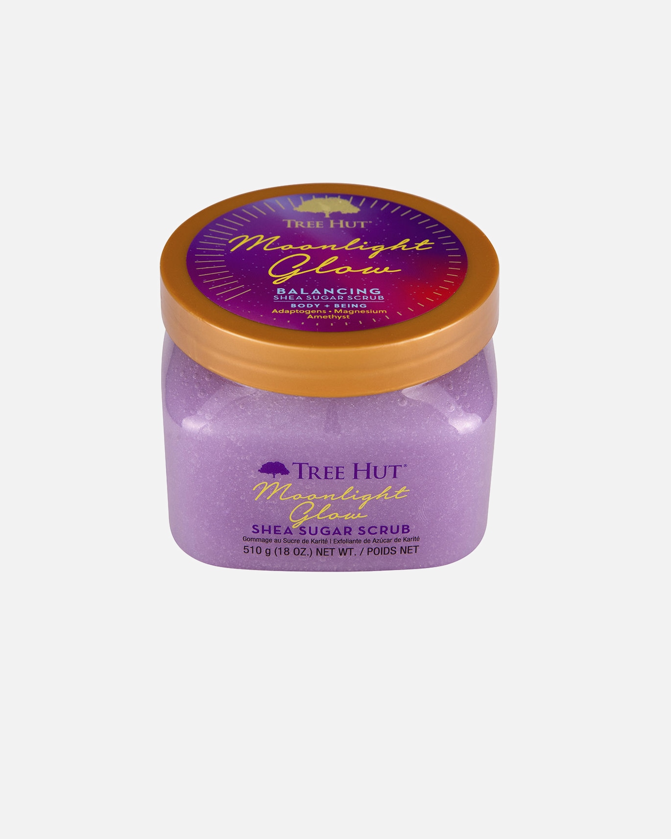 Körperpeeling für Unisex Tree Hut Moonlight Glow Zuckerpeeling 510 gr