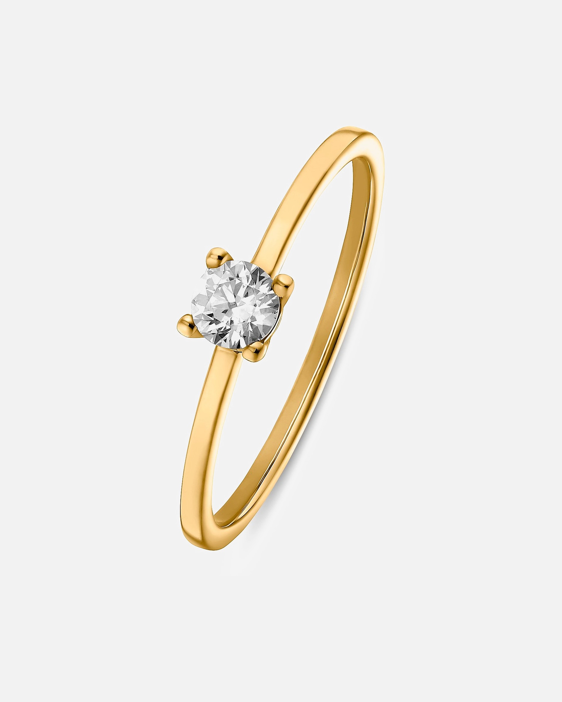 Ring für Weiblich CHRIST Damenring 375er Gelbgold 60