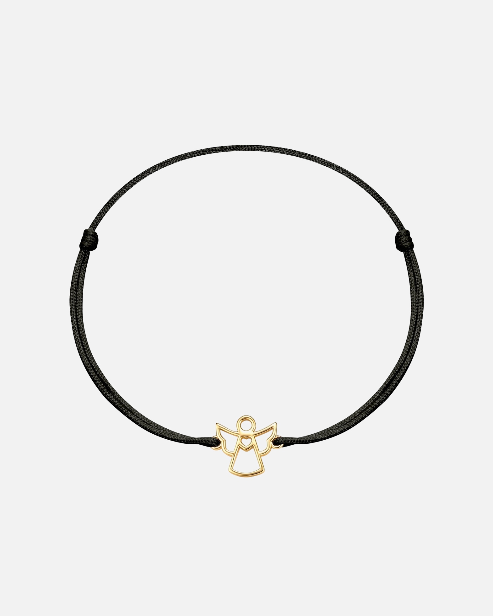 Armband für Weiblich Rafaela Donata Armband Engel aus Messing in Gelbgold 15,0 - 22,0 cm, flexibel einstellbar