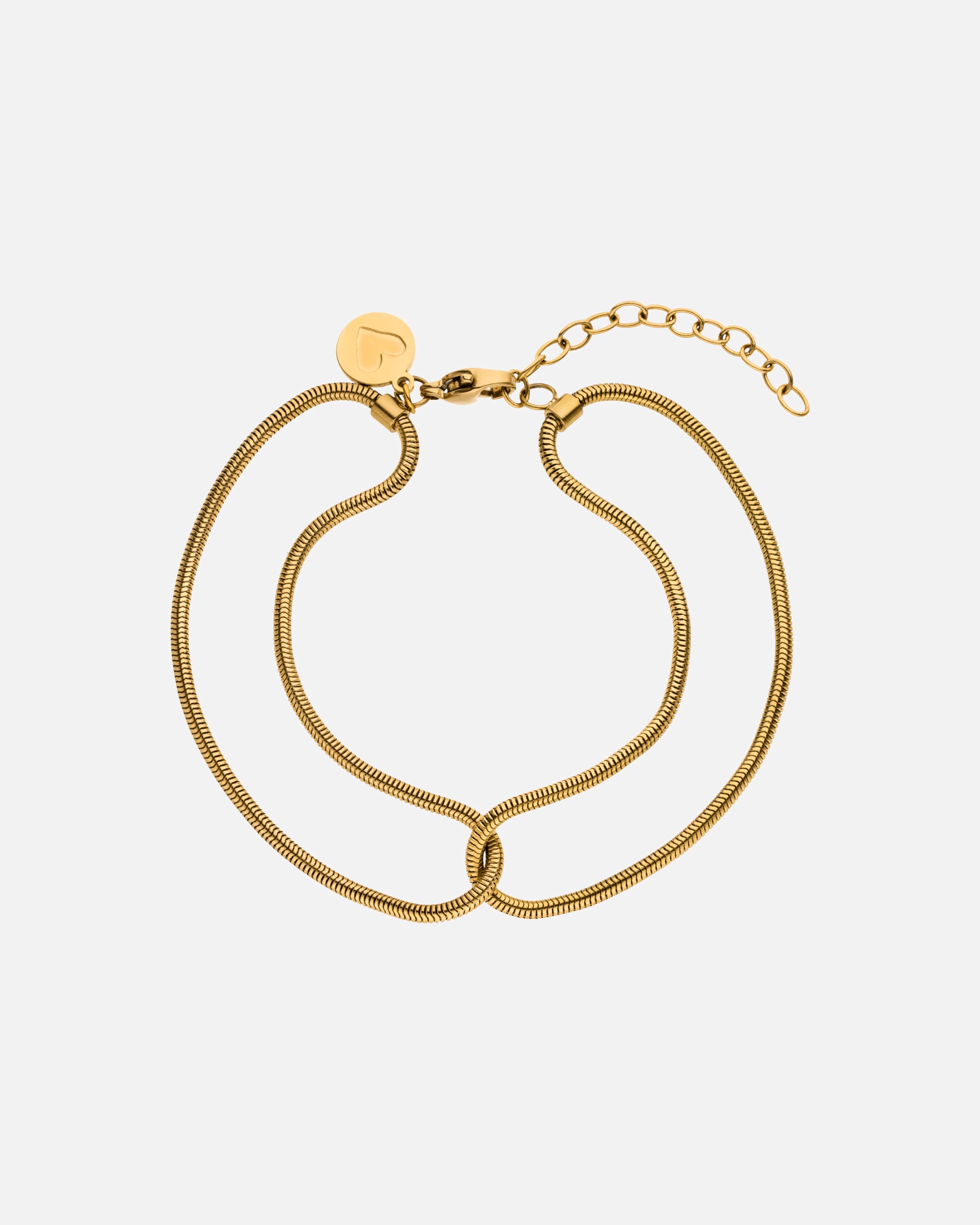 Armband für Unisex Purelei Kindness Armband 100% Edelstahl 16-20 cm