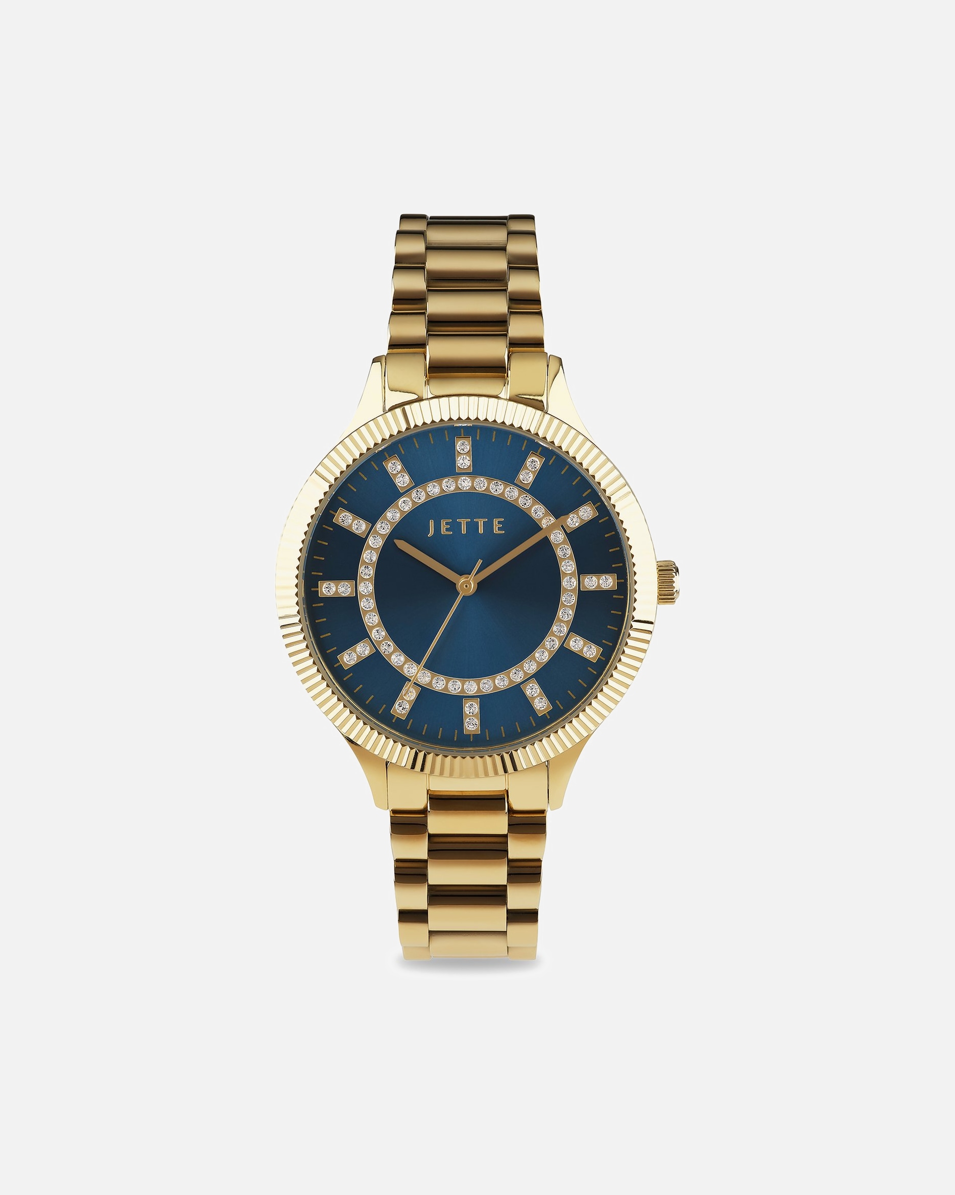 Uhr für Weiblich Jette Damenuhr Edelstahl gold